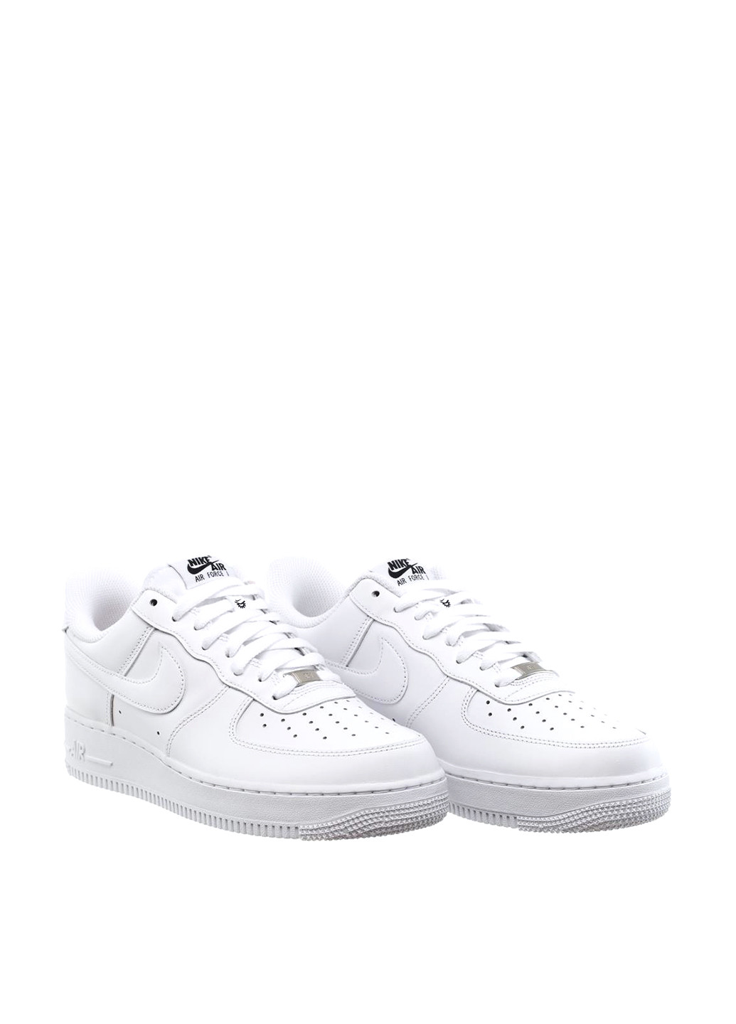Белые демисезонные кроссовки fd1146-100 Nike Air Force 1 Low FlyEase Triple
