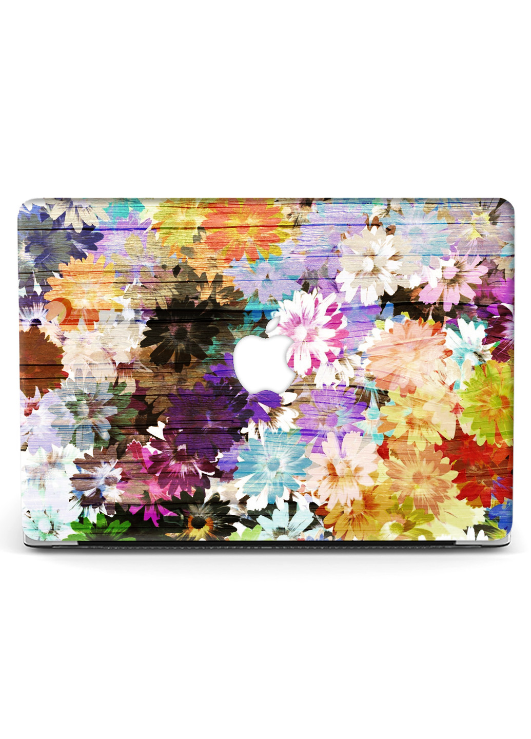 Чехол пластиковый для Apple MacBook Air 13 A1466 / A1369 Акварельные цветы (Watercolor flowers) (6351-2377) MobiPrint (218868369)