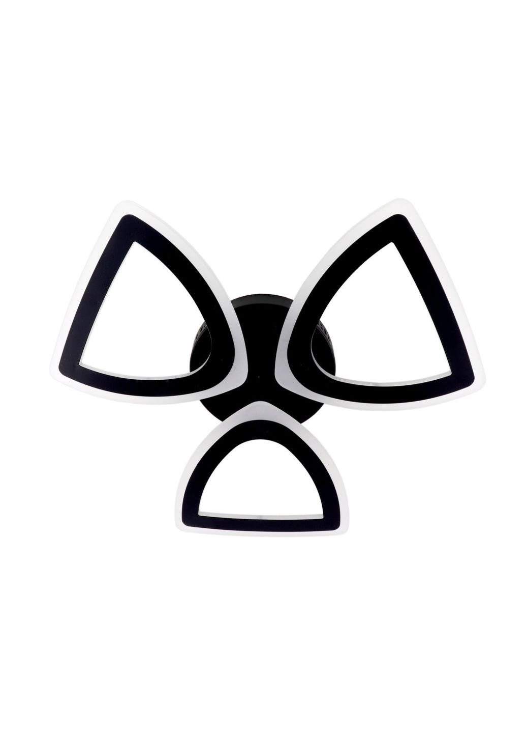 Люстра потолочная LED с пультом A2410/3-bk Черный 8х57х57 см. Sunnysky (253528129)