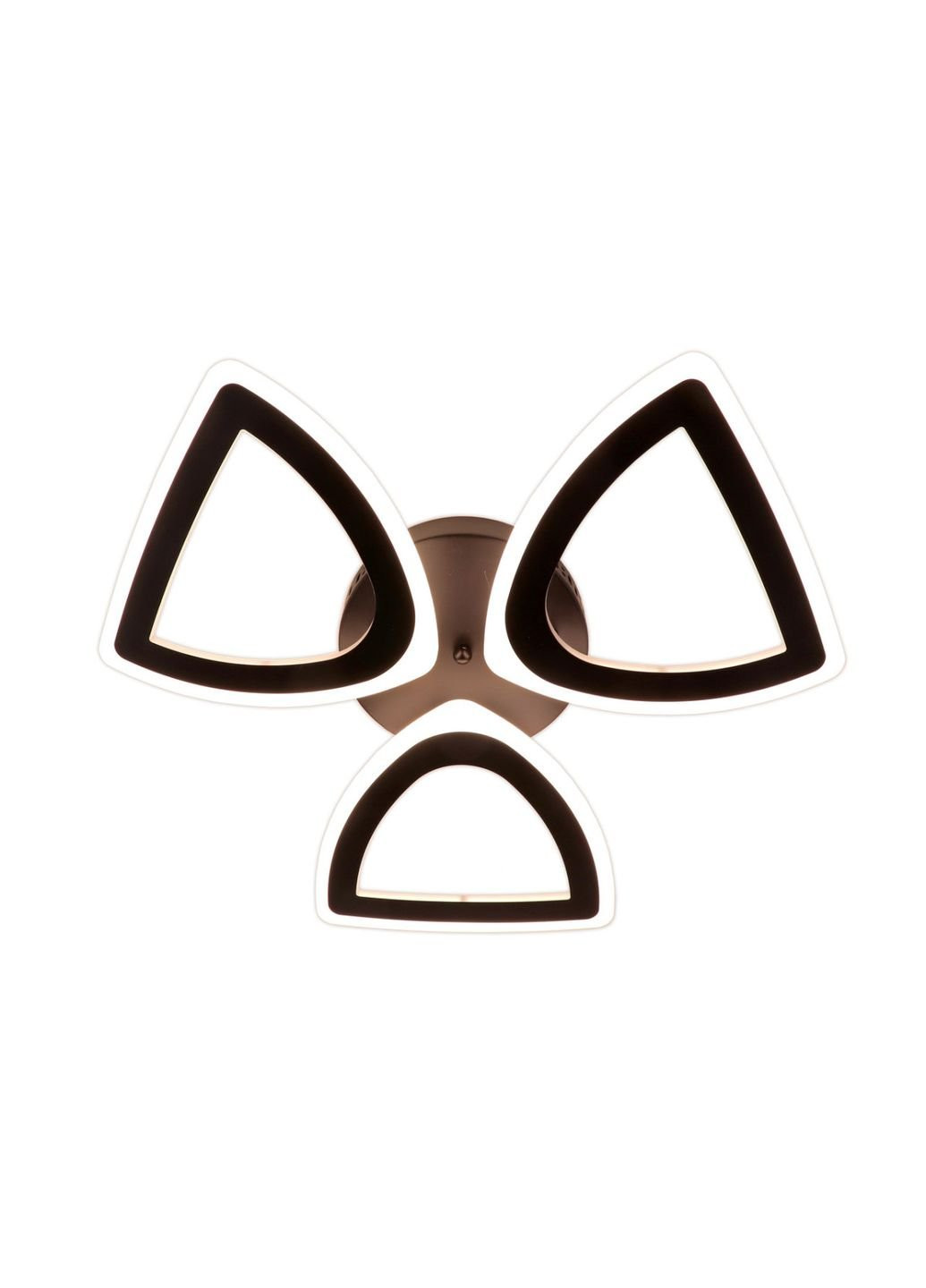 Люстра потолочная LED с пультом A2410/3-bk Черный 8х57х57 см. Sunnysky (253528129)