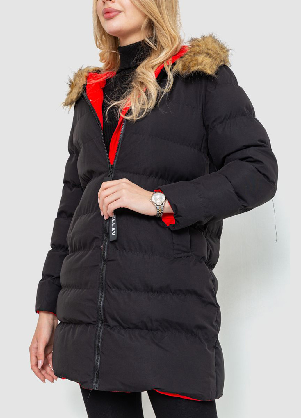 Комбинированная зимняя куртка двухсторонняя Ager