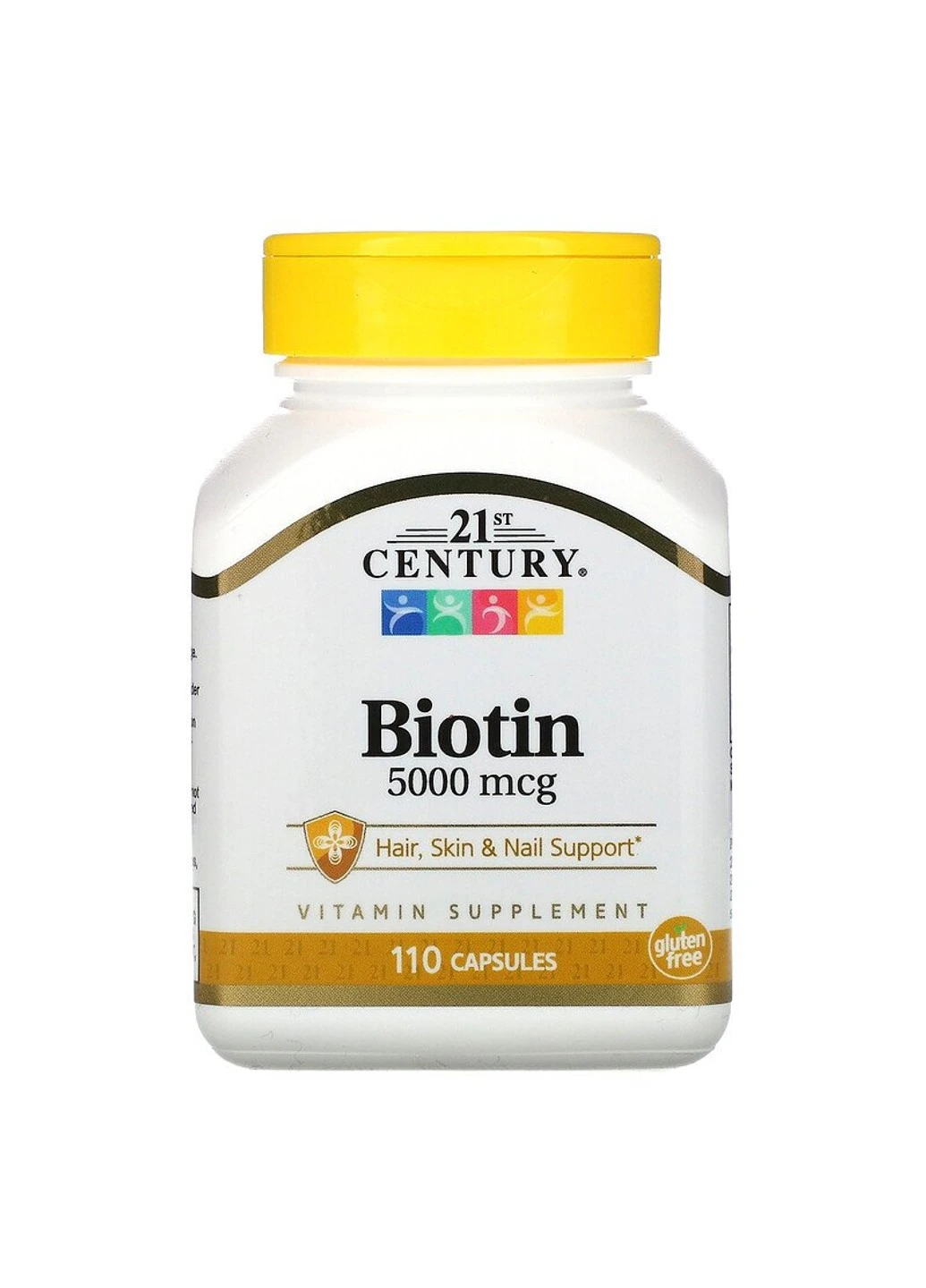 Витамин Б 7 Biotin 5000 mcg 110 таблеток 21st Century (255408550)