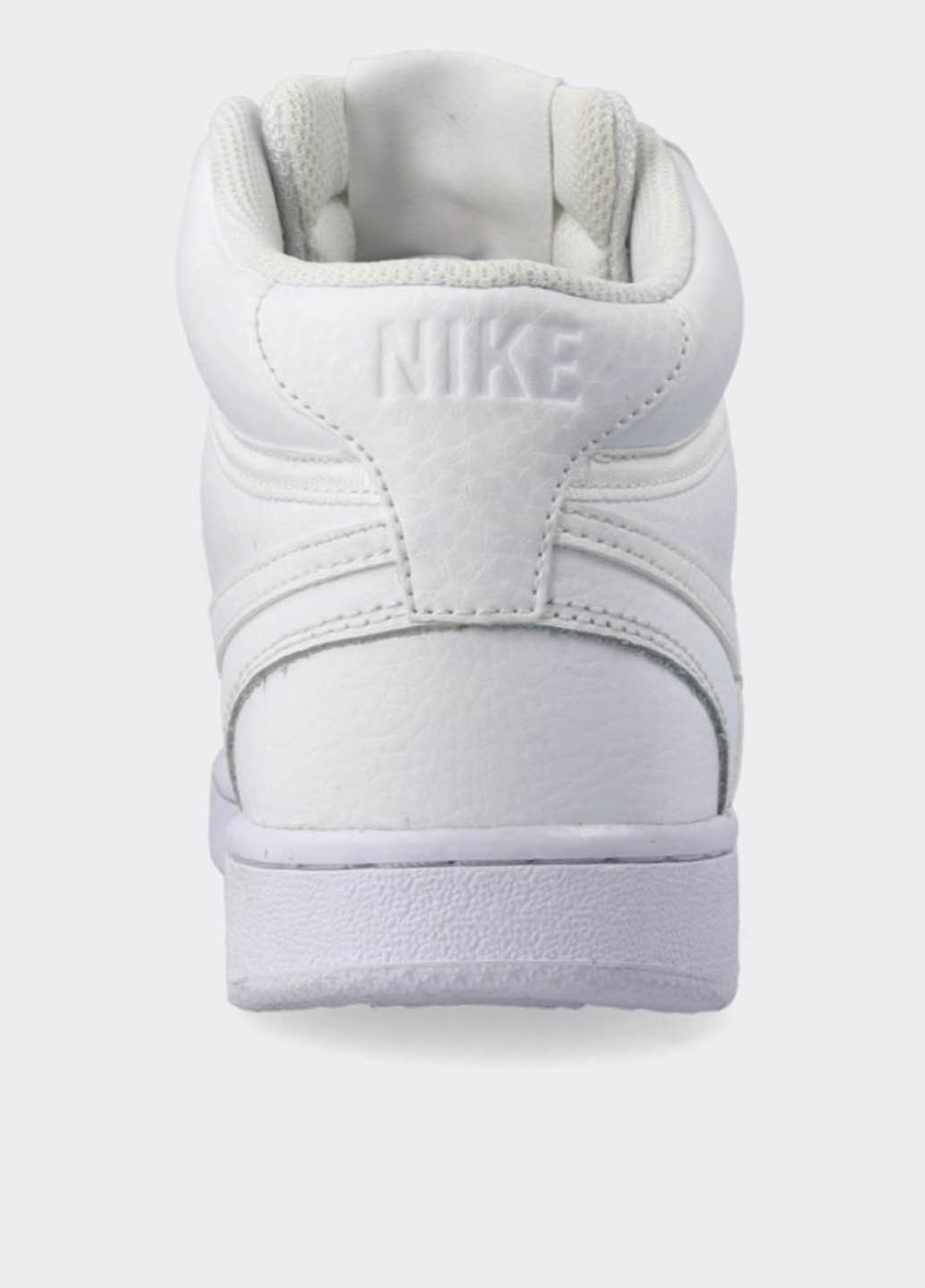 Кроссовки Nike COURT VISION MID белые всесезоны (276385579)