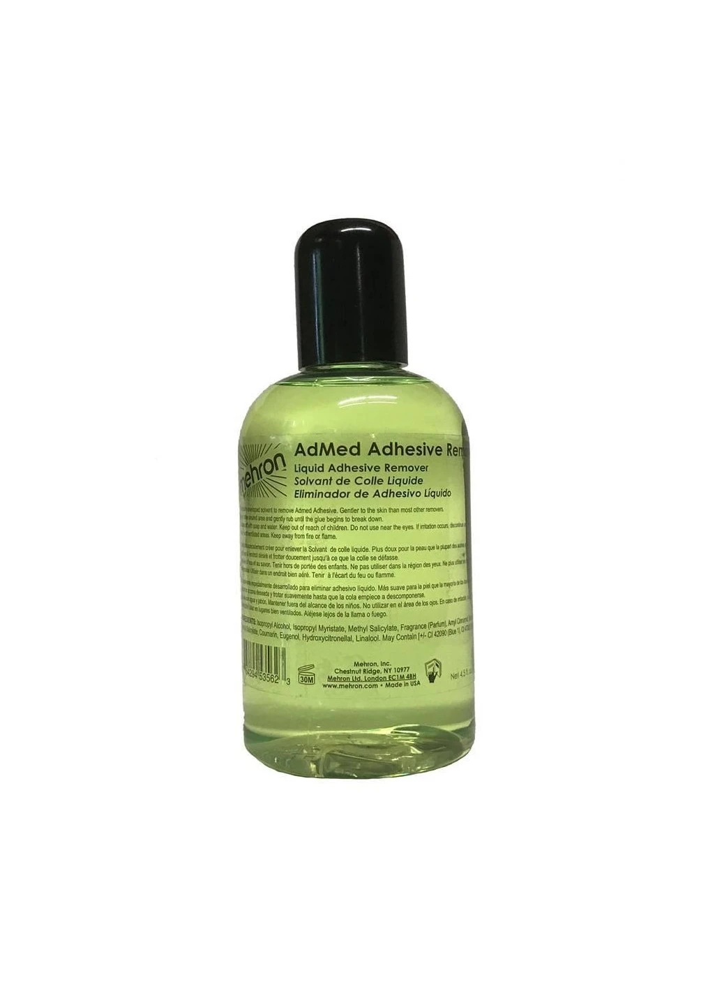 Жидкость для снятия клея AdMed Liquid Adhesive Remover, 133 мл Mehron (205593288)