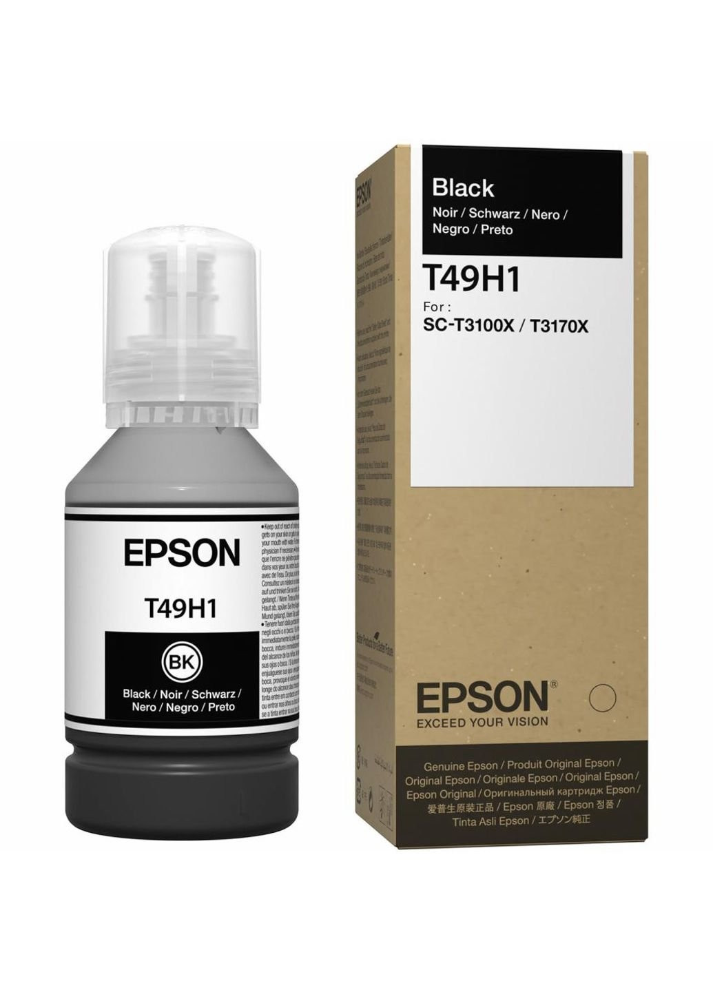 Картридж (C13T49H100) Epson t3100x black (247614876)