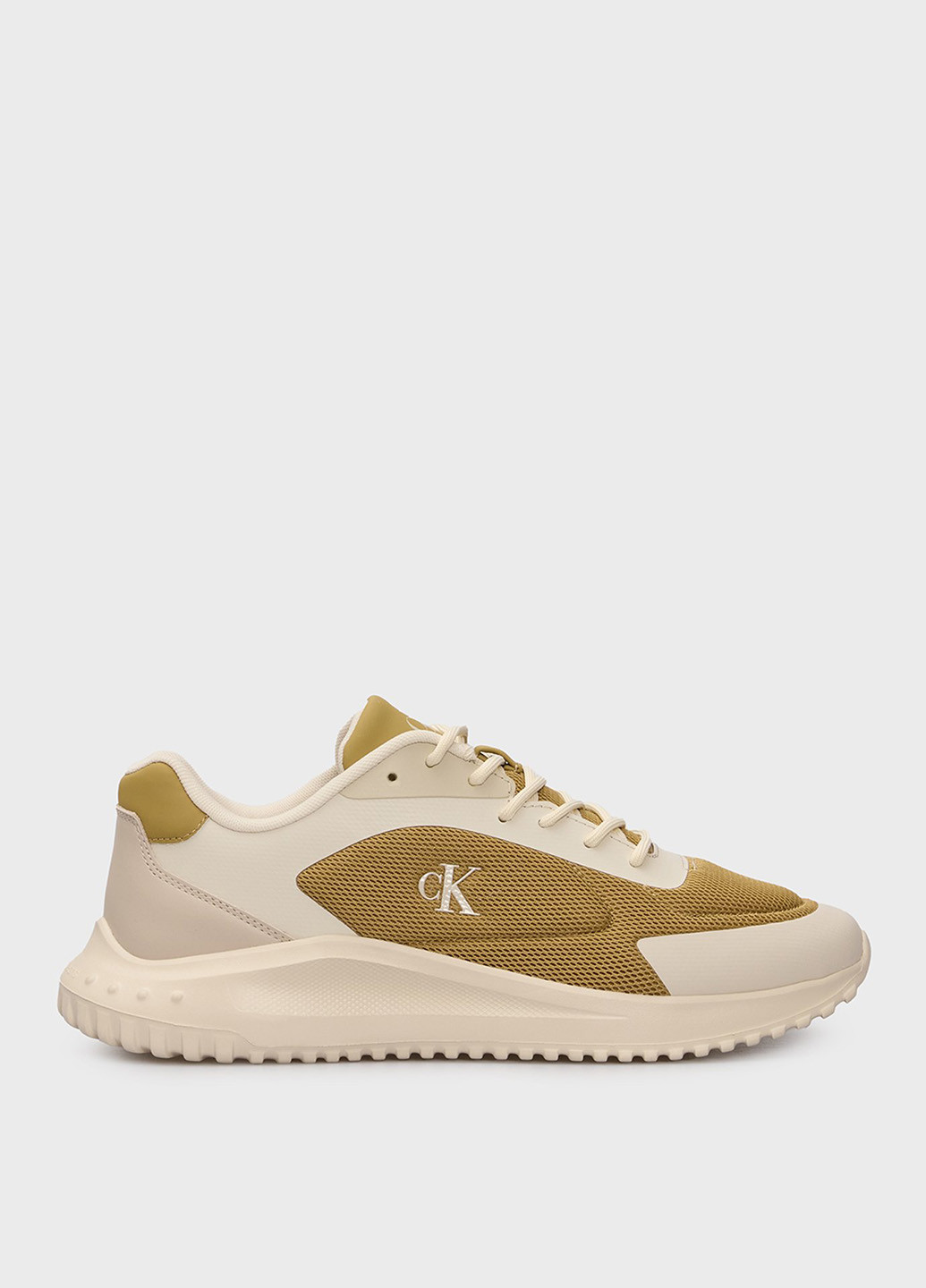 Коричневые всесезонные кроссовки Calvin Klein Jeans