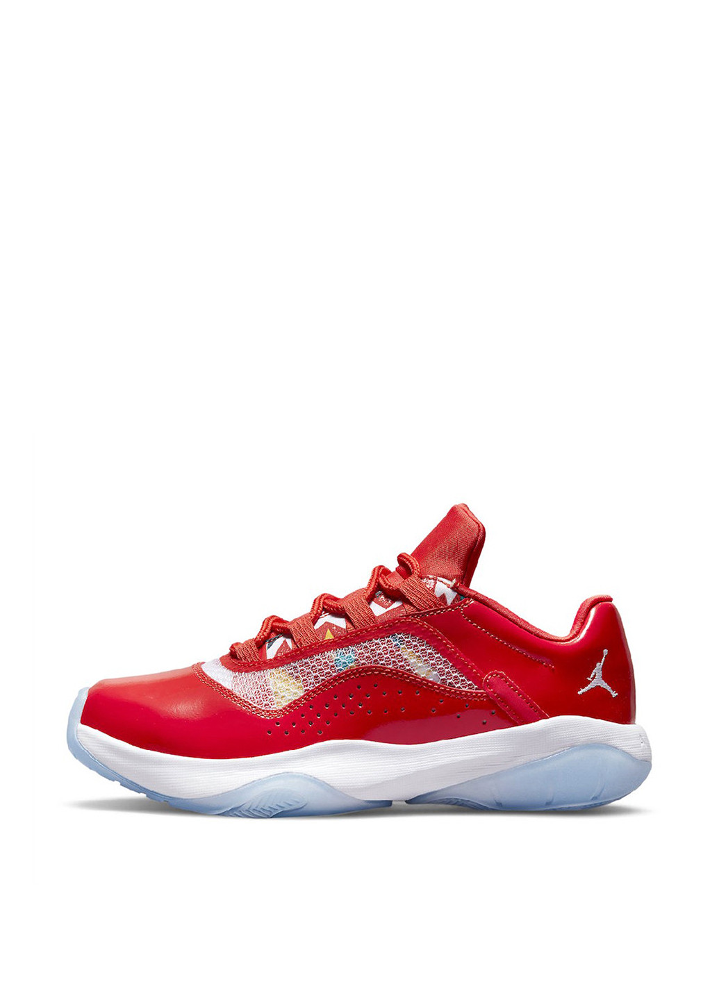 Червоні осінні кросівки dq0928-600_2024 Jordan 11 Cmft Low Gs