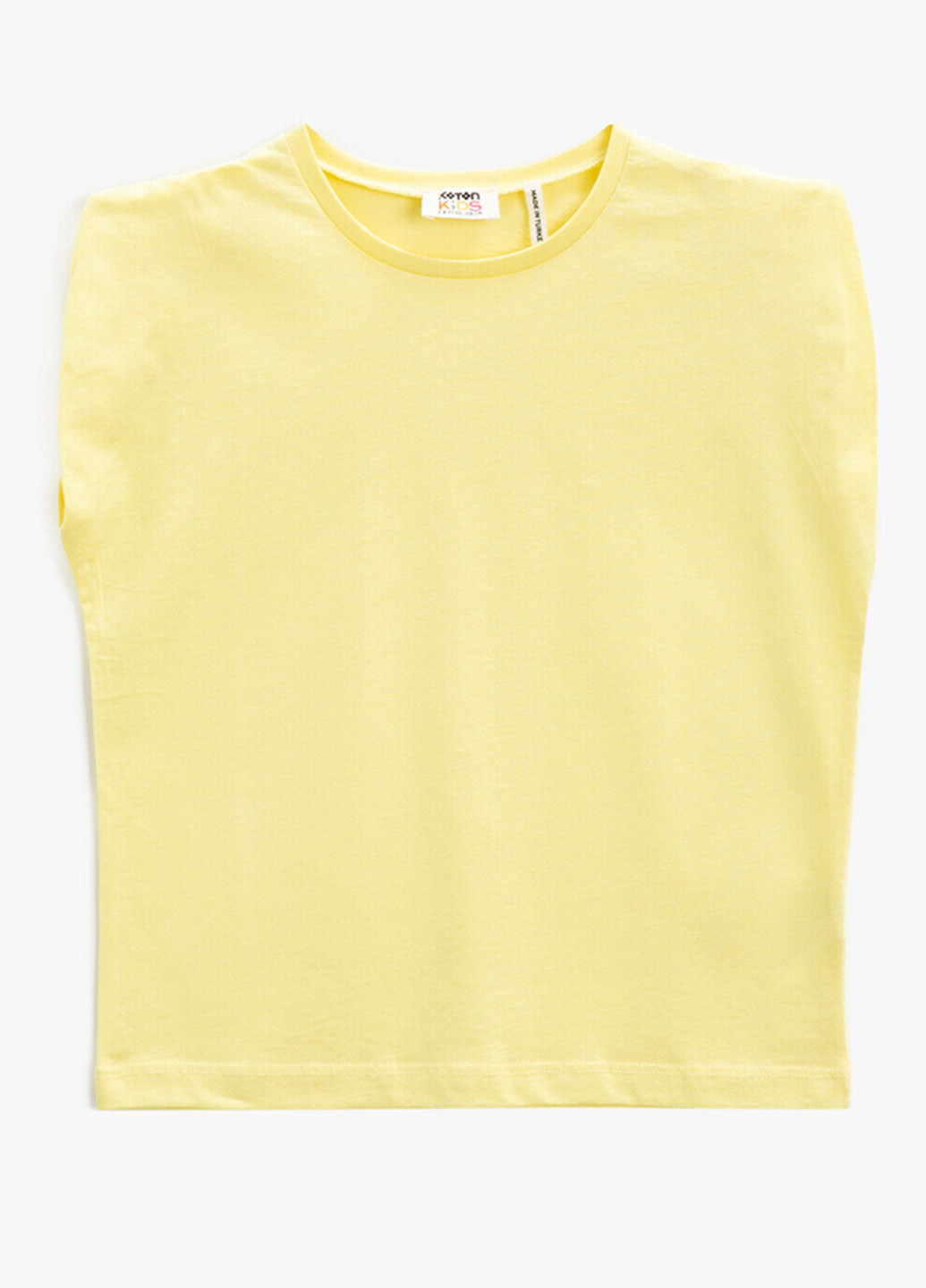 Світло-жовта літня футболка KOTON