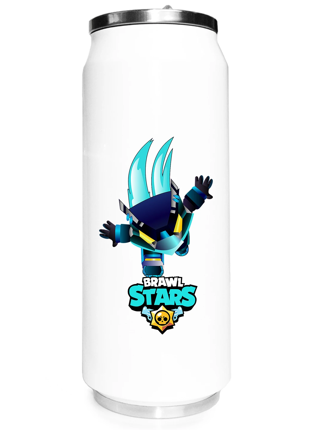 Термобанка Темний Ворон Бравл Старс (Dark Crow Brawl Stars) (31091-1706) термокружка MobiPrint (218988286)