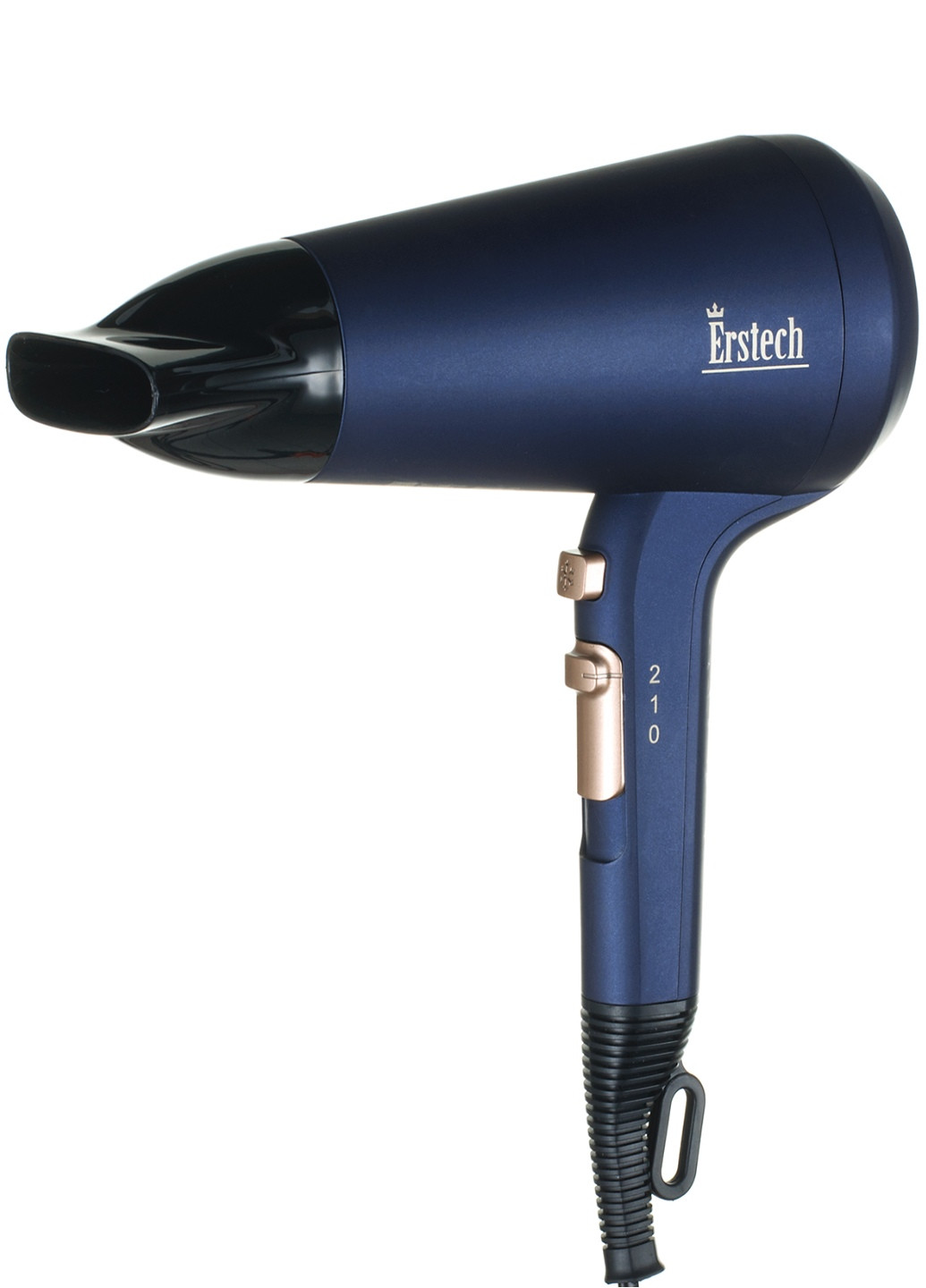 Фен электрический для сушки и укладки волос 220 В; арт.HD220/02ER; т.м. Erstech hd220/02er_blue (197140490)