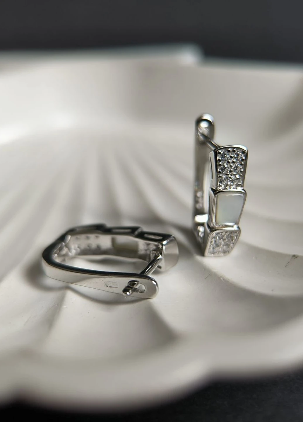 Серьги Silver Flame (350941280)