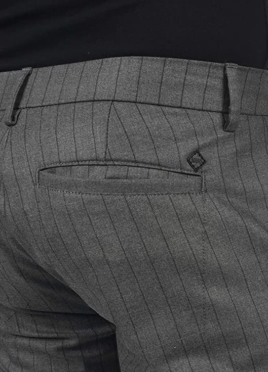 Серые кэжуал демисезонные брюки Casual Friday