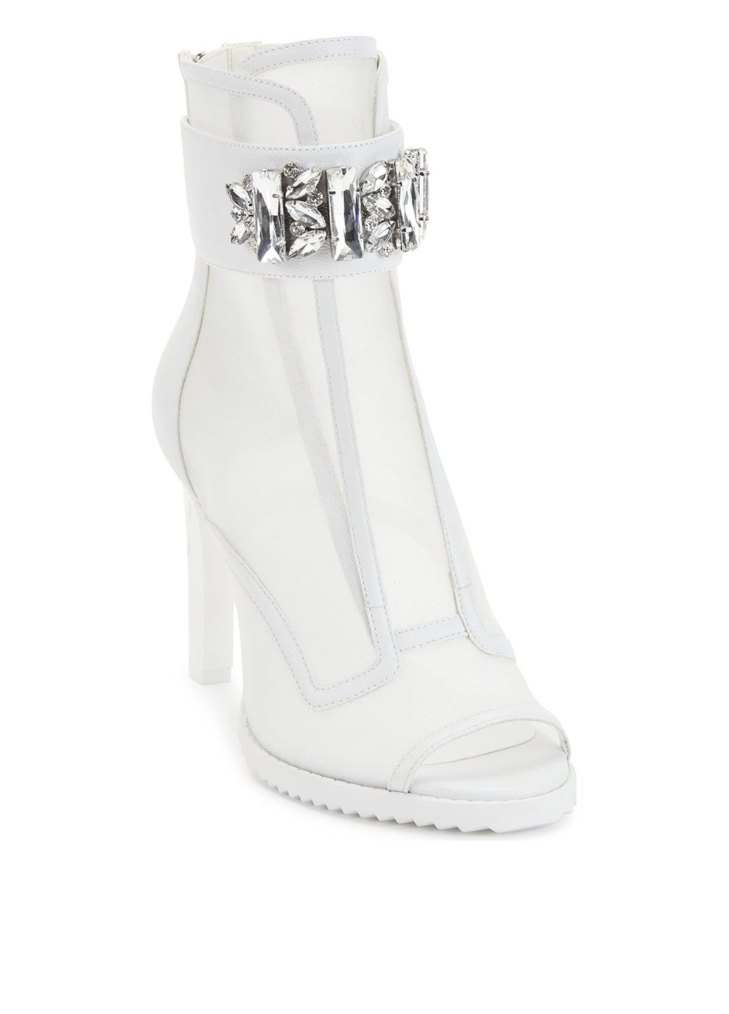 Белые летняя ботильоны Karl Lagerfeld