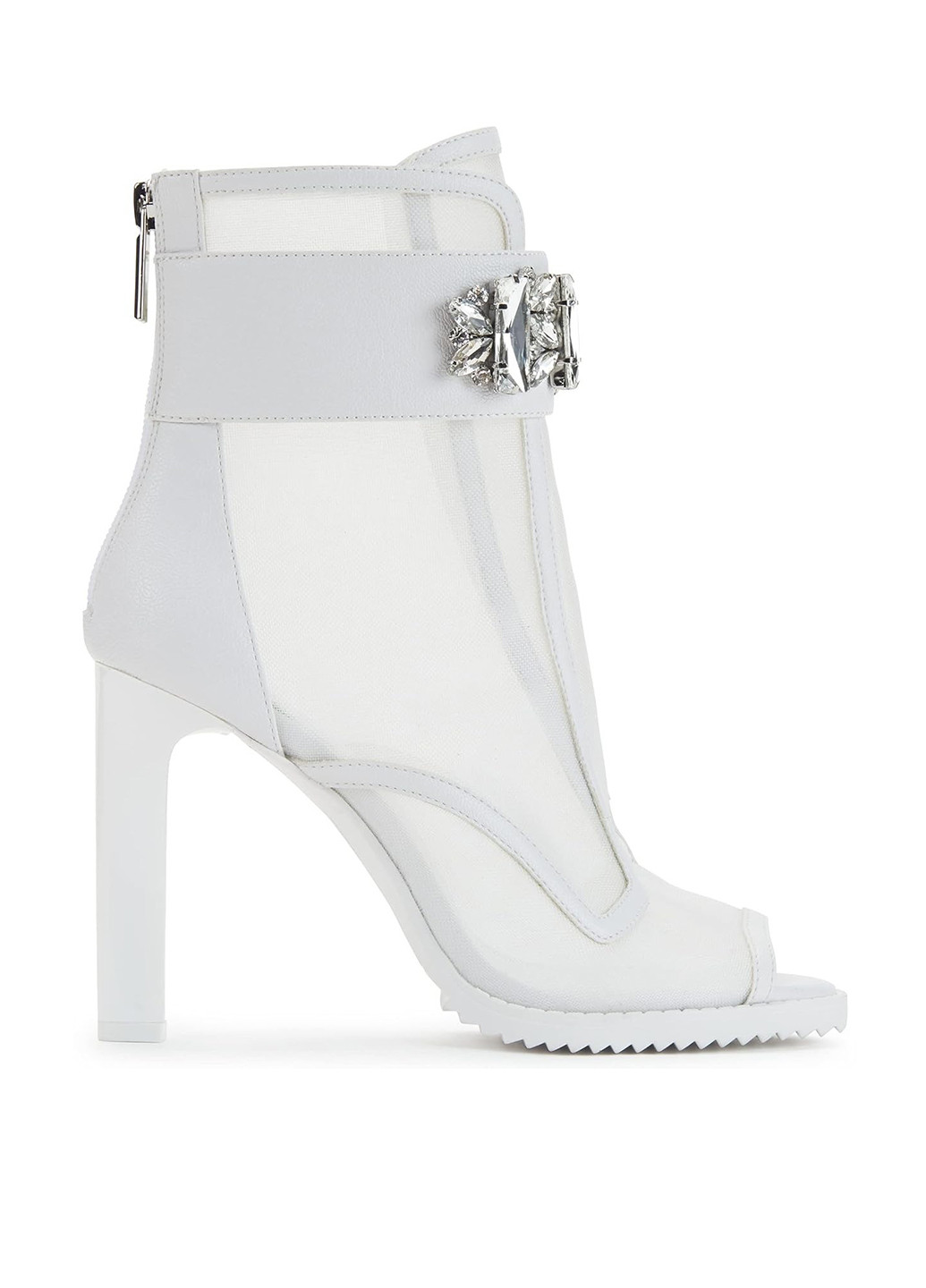 Белые летняя ботильоны Karl Lagerfeld