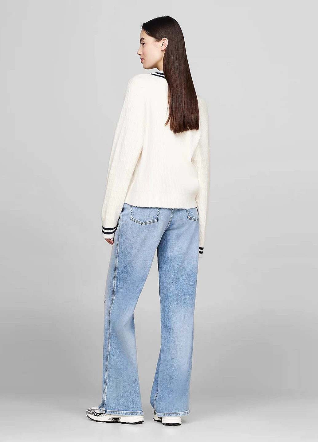 Білий демісезонний пуловер пуловер Tommy Jeans