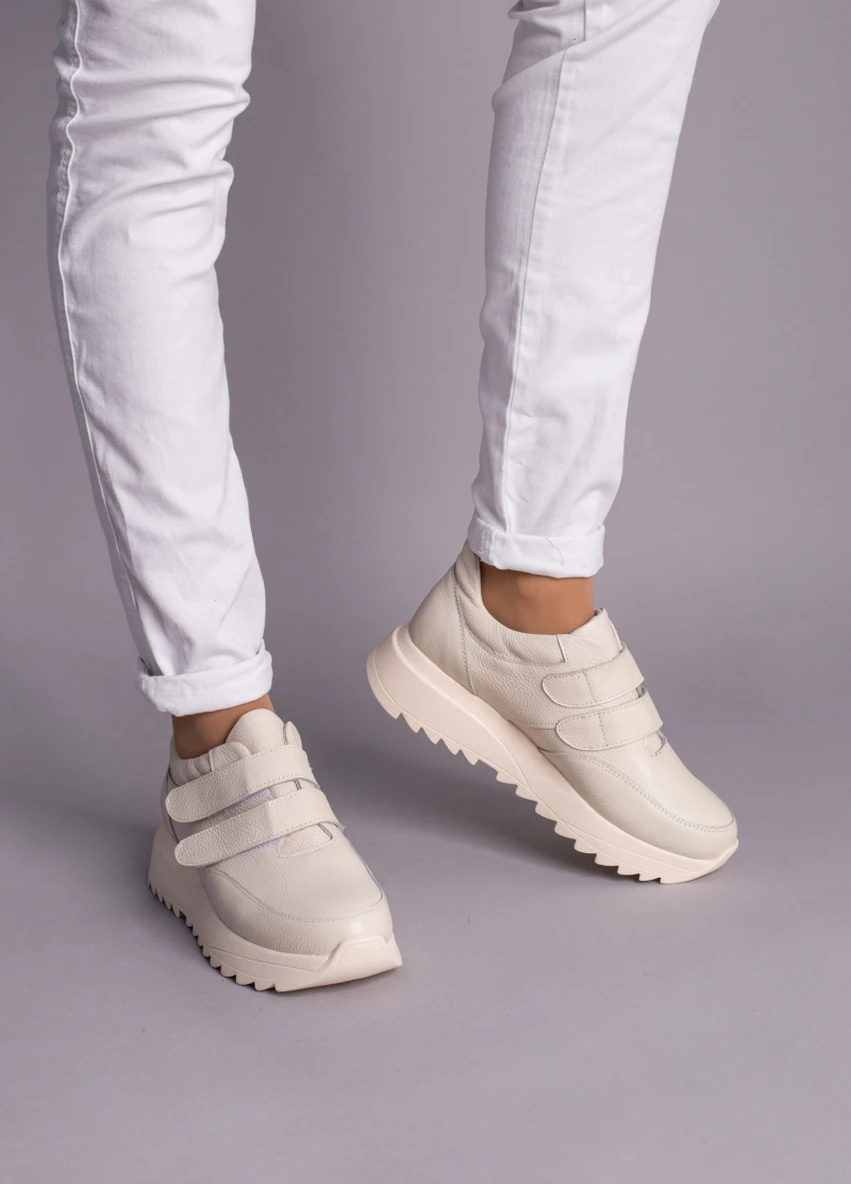Кроссовки ShoesBand Brand молочные демисезоны (253915713)
