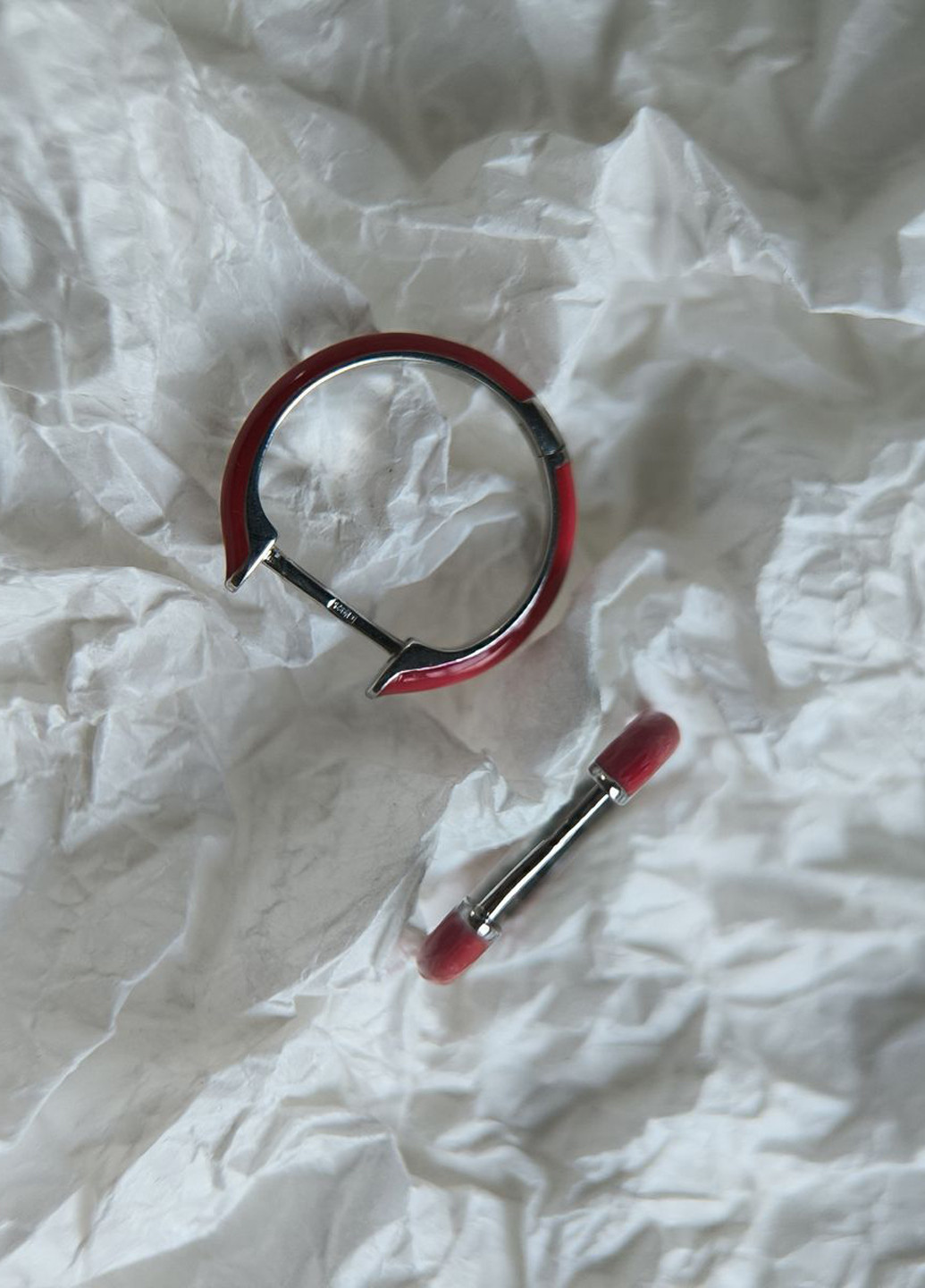 Сережки Silver Flame (350941542)