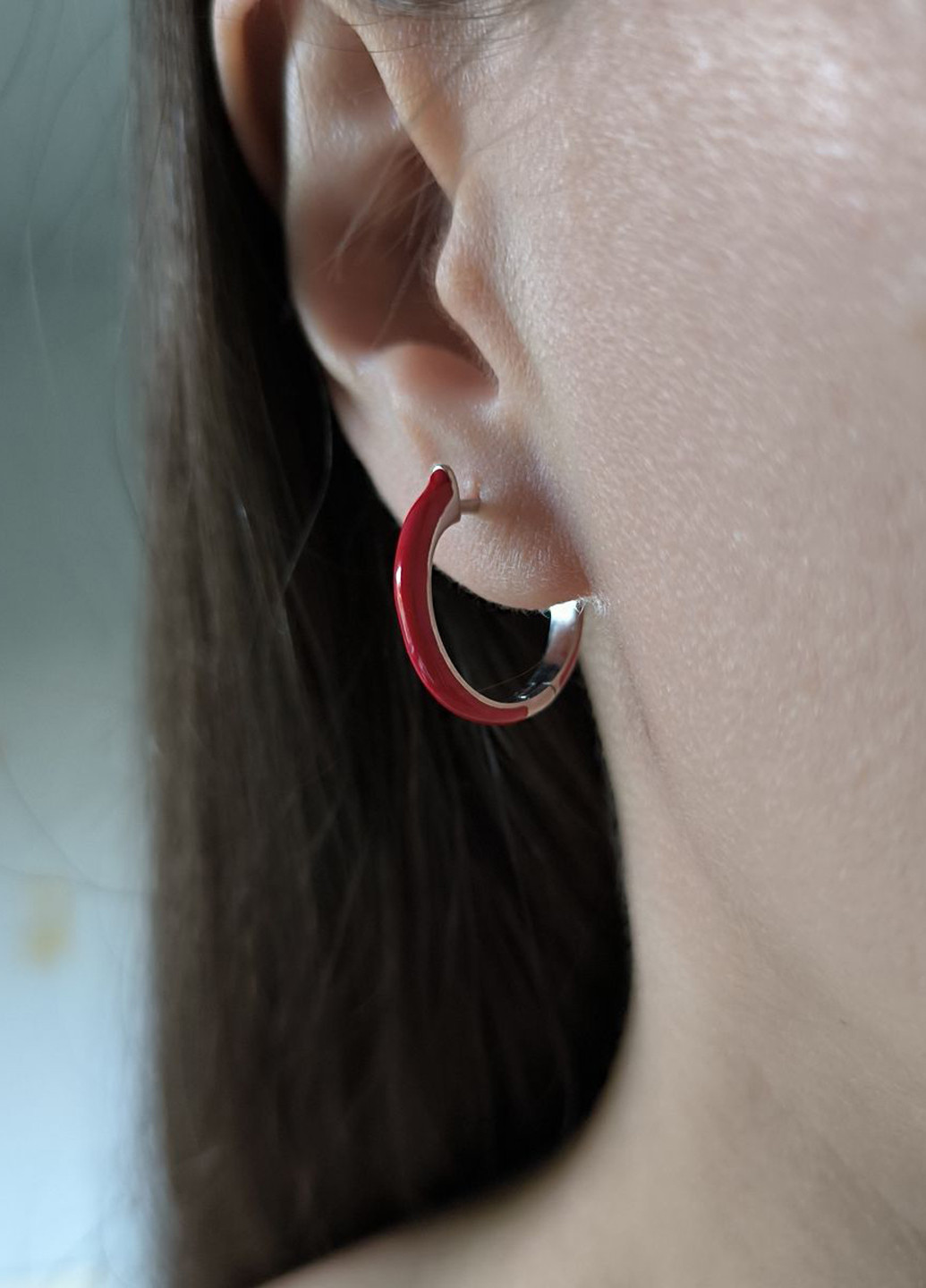 Сережки Silver Flame (350941542)