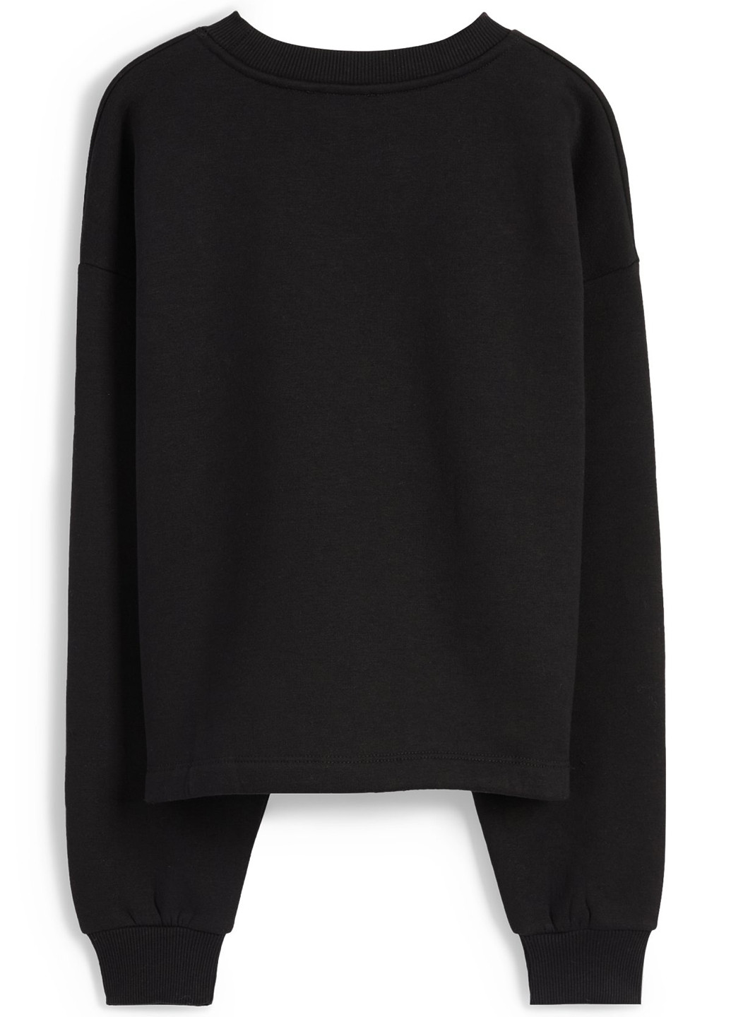 Чорний світшот C&A однотонний намистини (353313297)