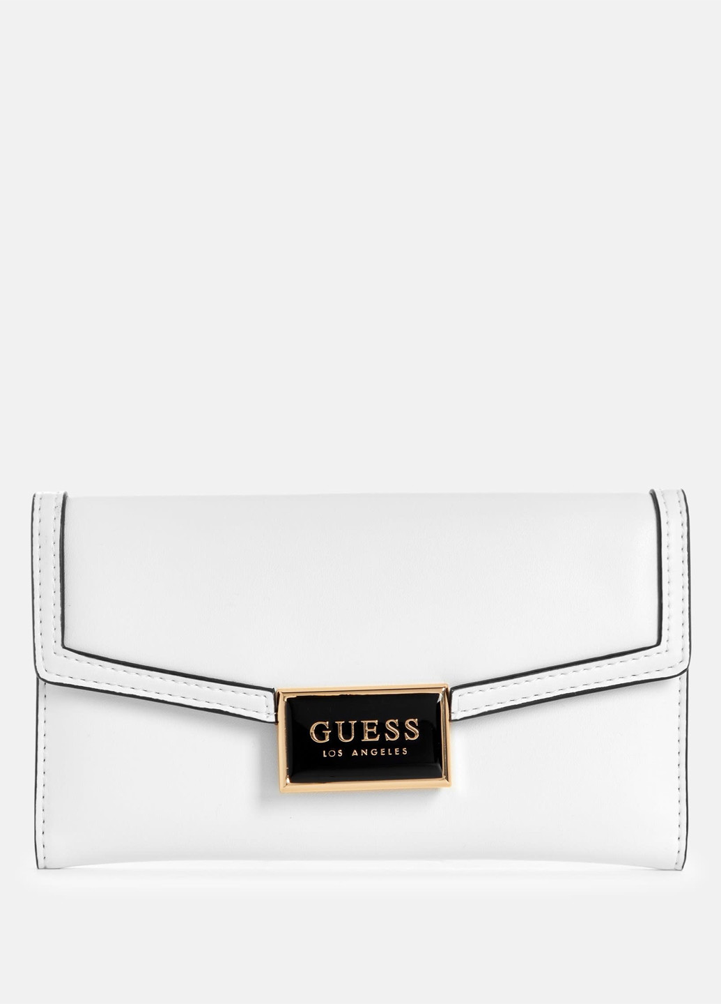 Білий демісезонний комплект (рюкзак, гаманець) Guess