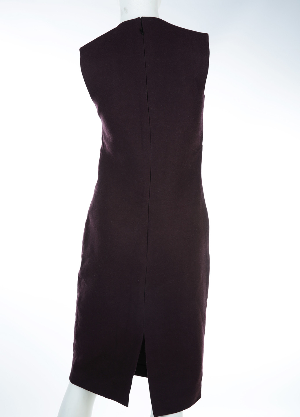 Темно-бордова ділова сукня футляр Ralph Lauren однотонна