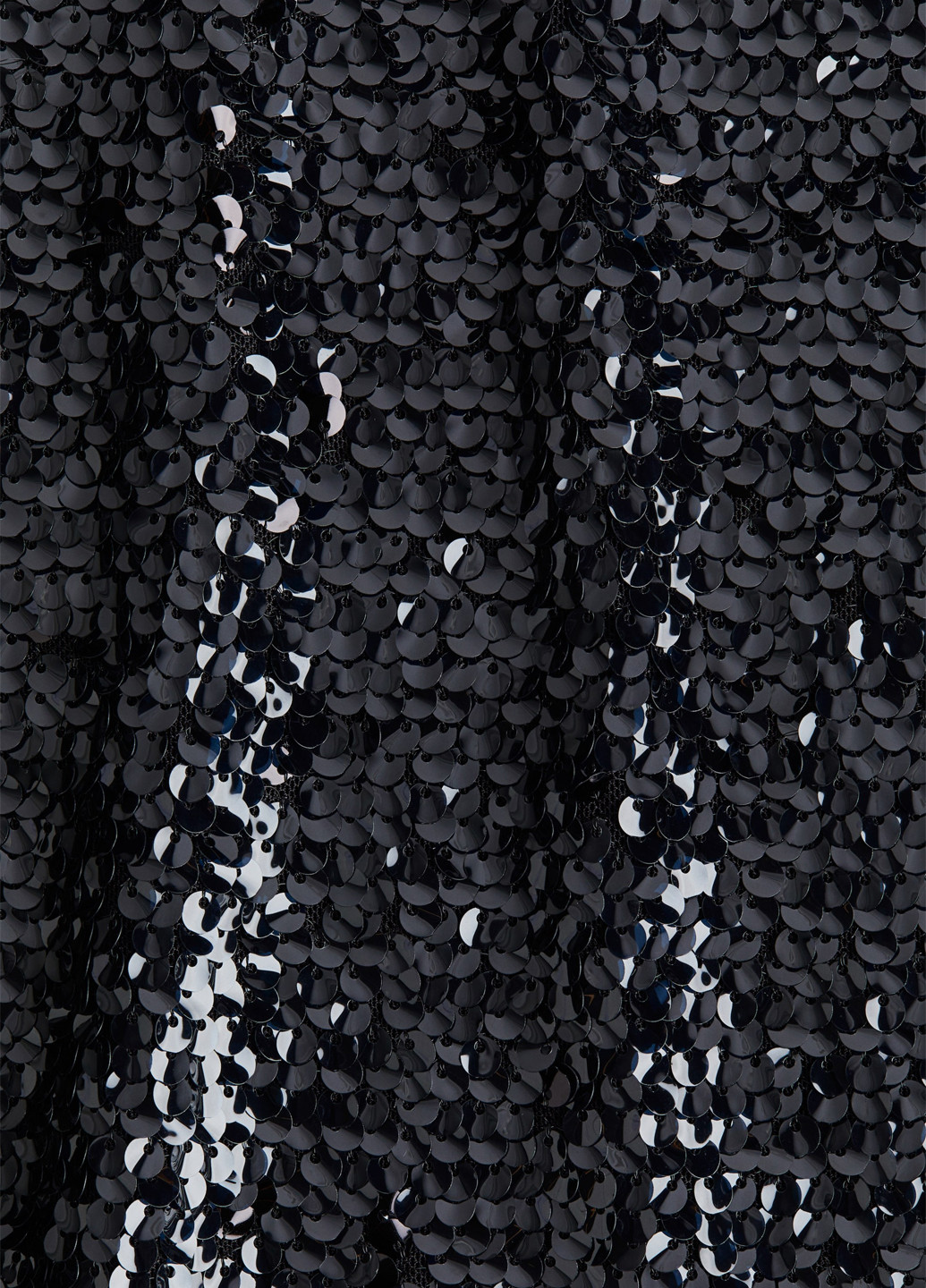 Черная праздничный, вечерний однотонная юбка H&M а-силуэта (трапеция)