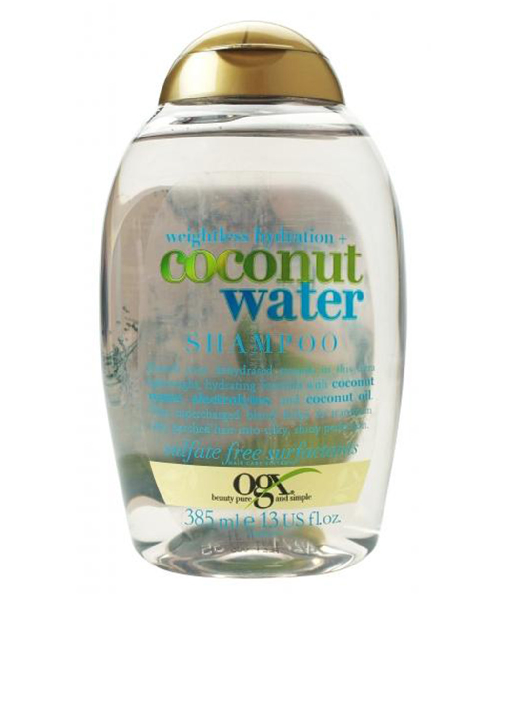Шампунь Невесомое увлажнение, с кокосовой водой, 385 мл OGX (131709087)