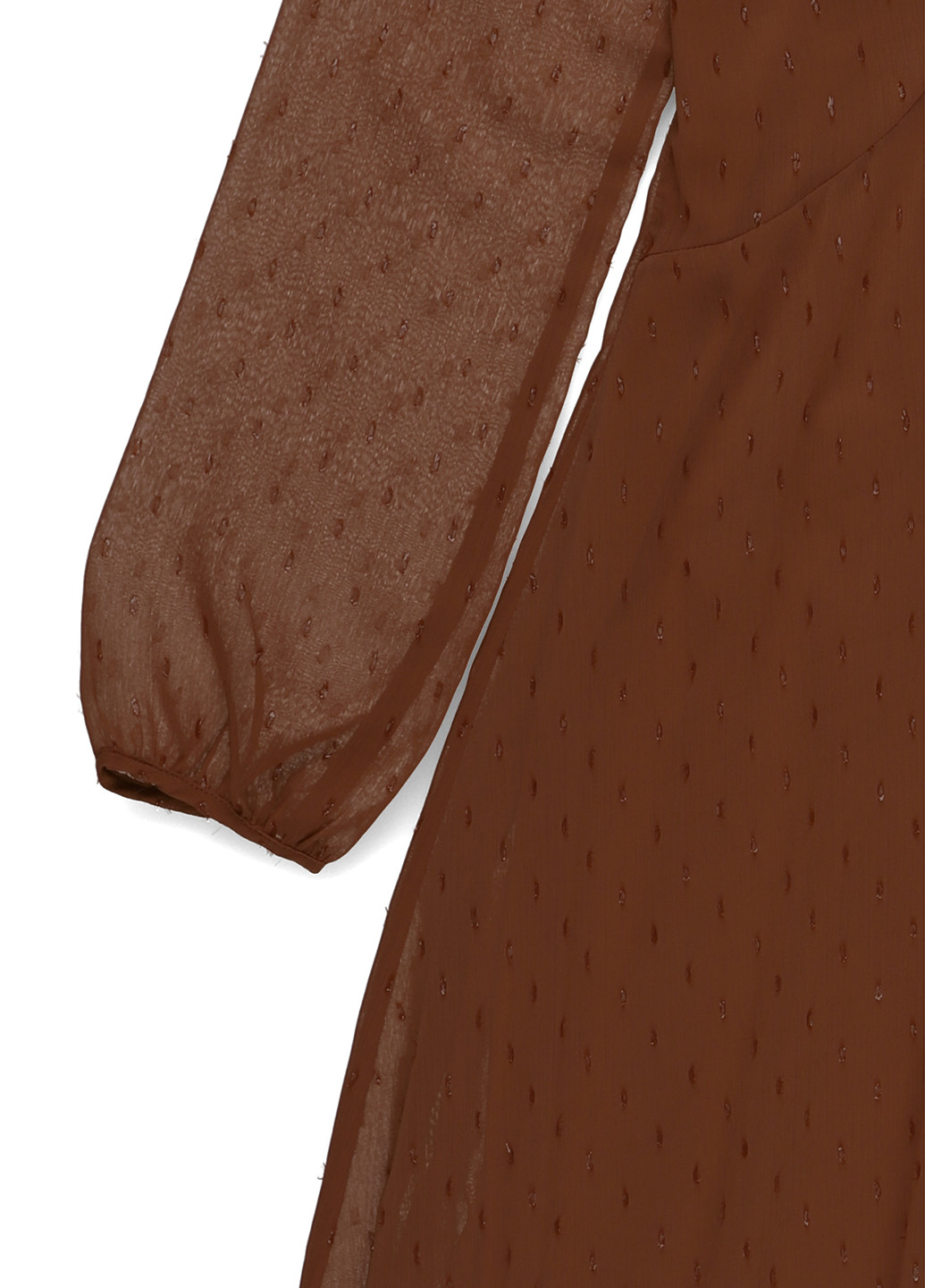 Светло-коричневое кэжуал платье а-силуэт Anna Field однотонное