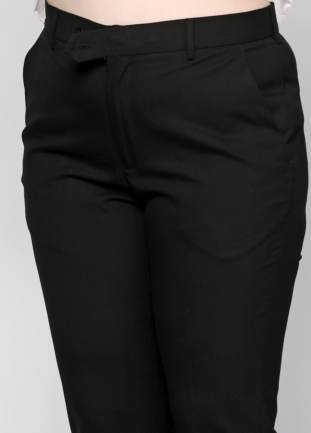 Черные классические летние прямые брюки Asos