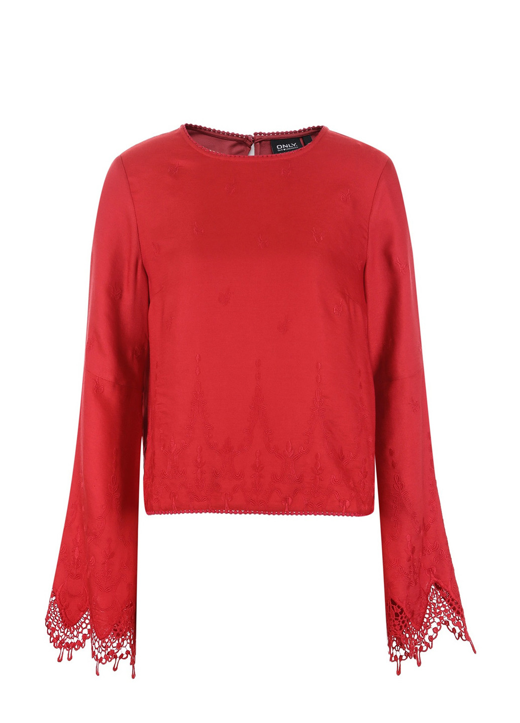 Красная блуза Only