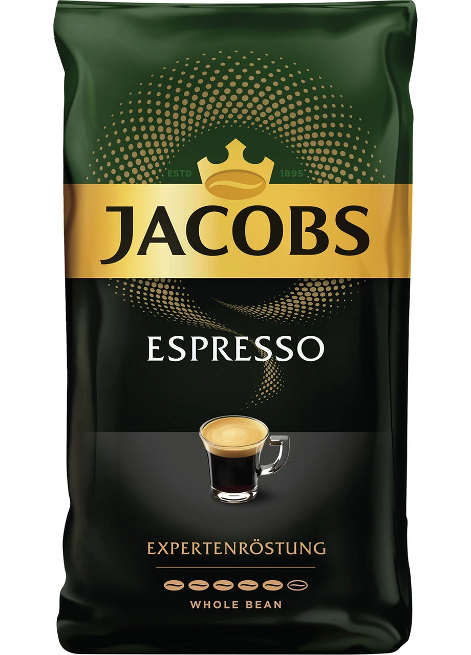 Кава в зернах Espresso 500 г Jacobs (254917572)