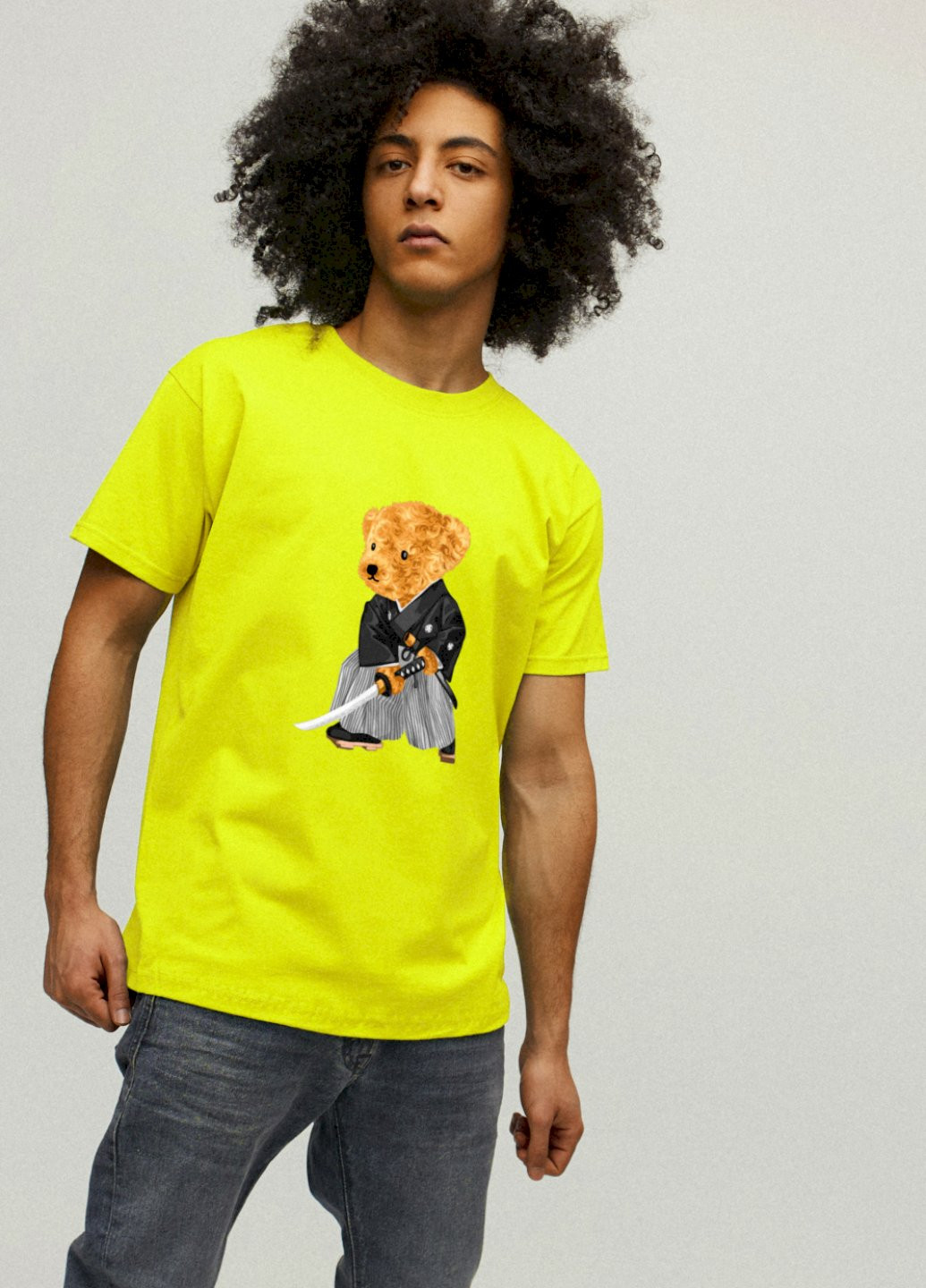 Жовта футболка чоловіча YAPPI