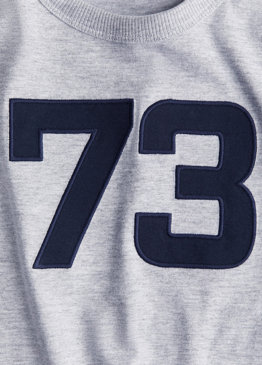 Серый демисезонный кэжуал лонгслив H&M с надписями