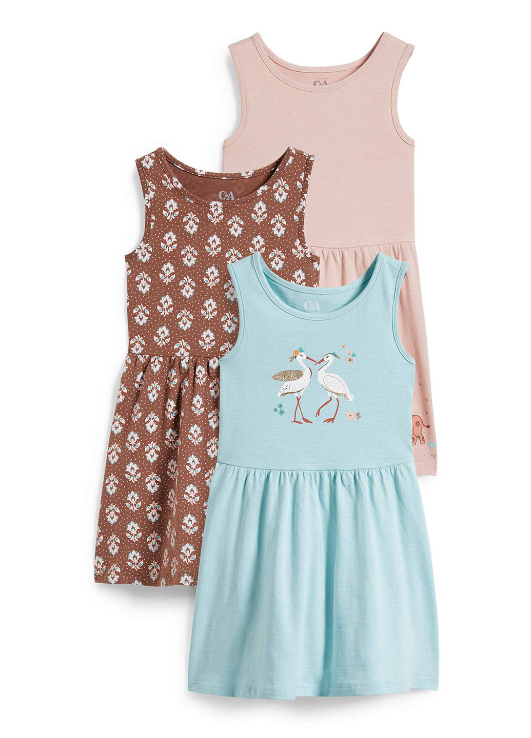 Комбінована сукня (3 шт.) C&A (293941162)