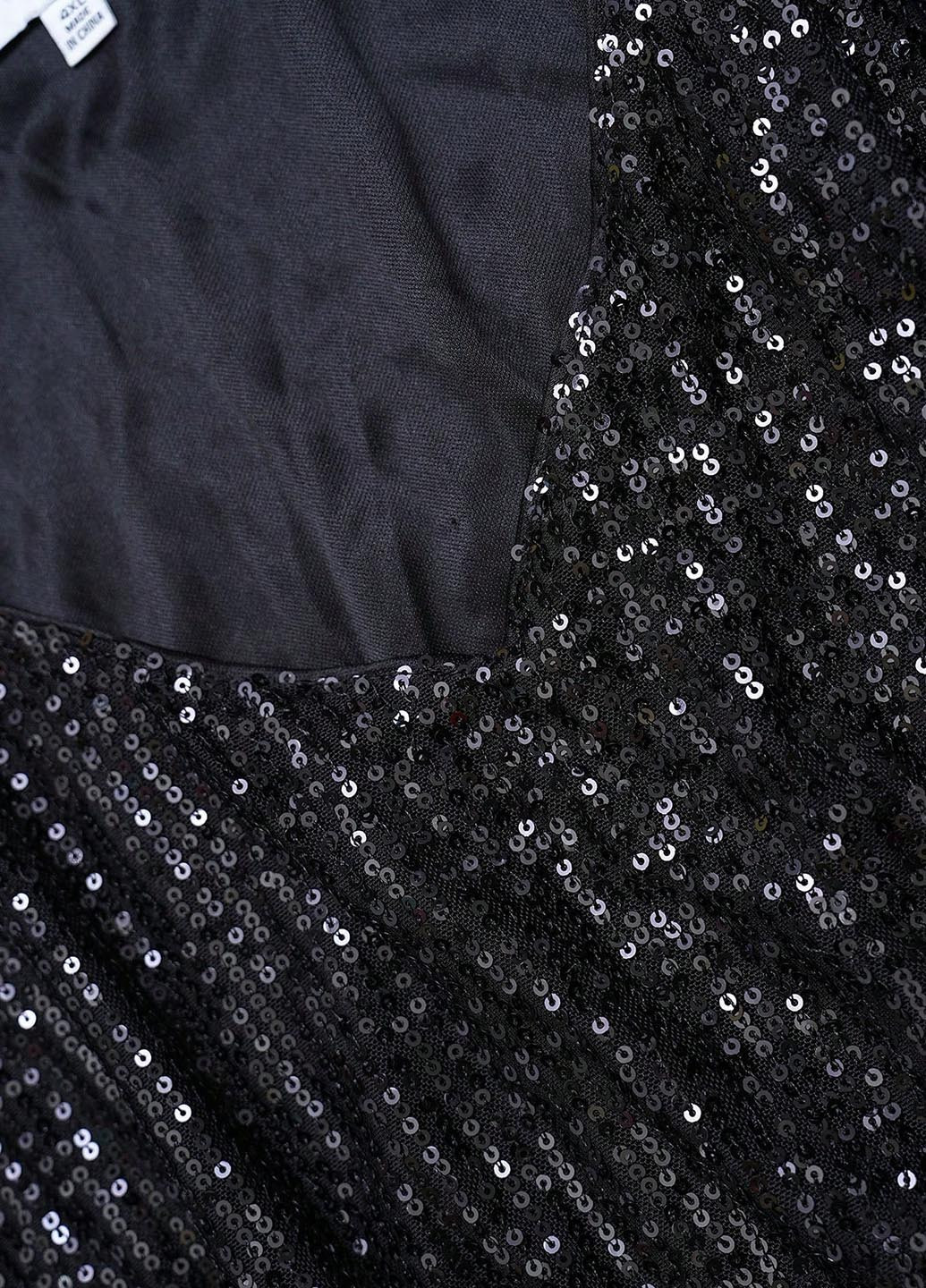 Чорна вечірня сукня в стилі армпір SHEIN однотонна