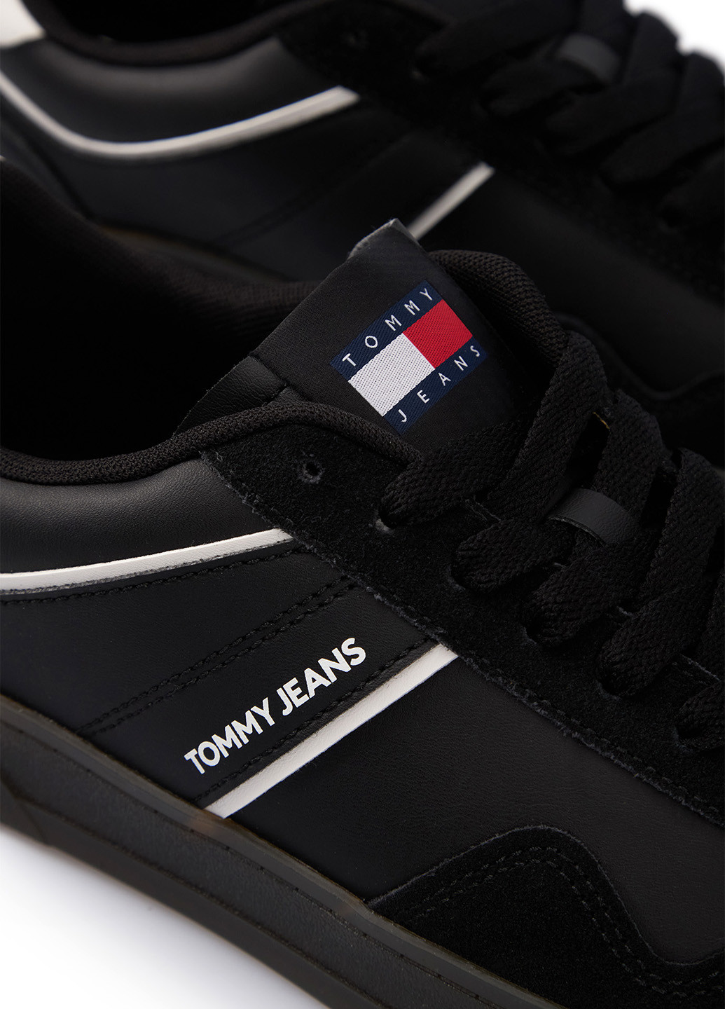 Чорно-білі всесезон кросівки Tommy Jeans