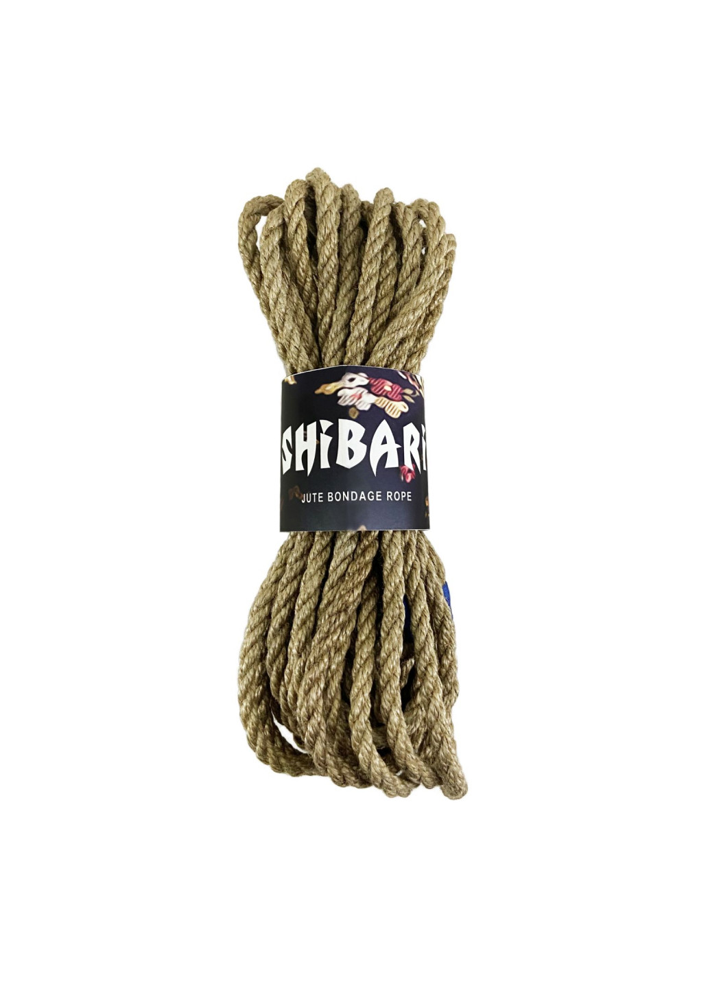 Джутовая веревка для Шибари Shibari Rope, 8 м серая Feral Feelings (251954515)