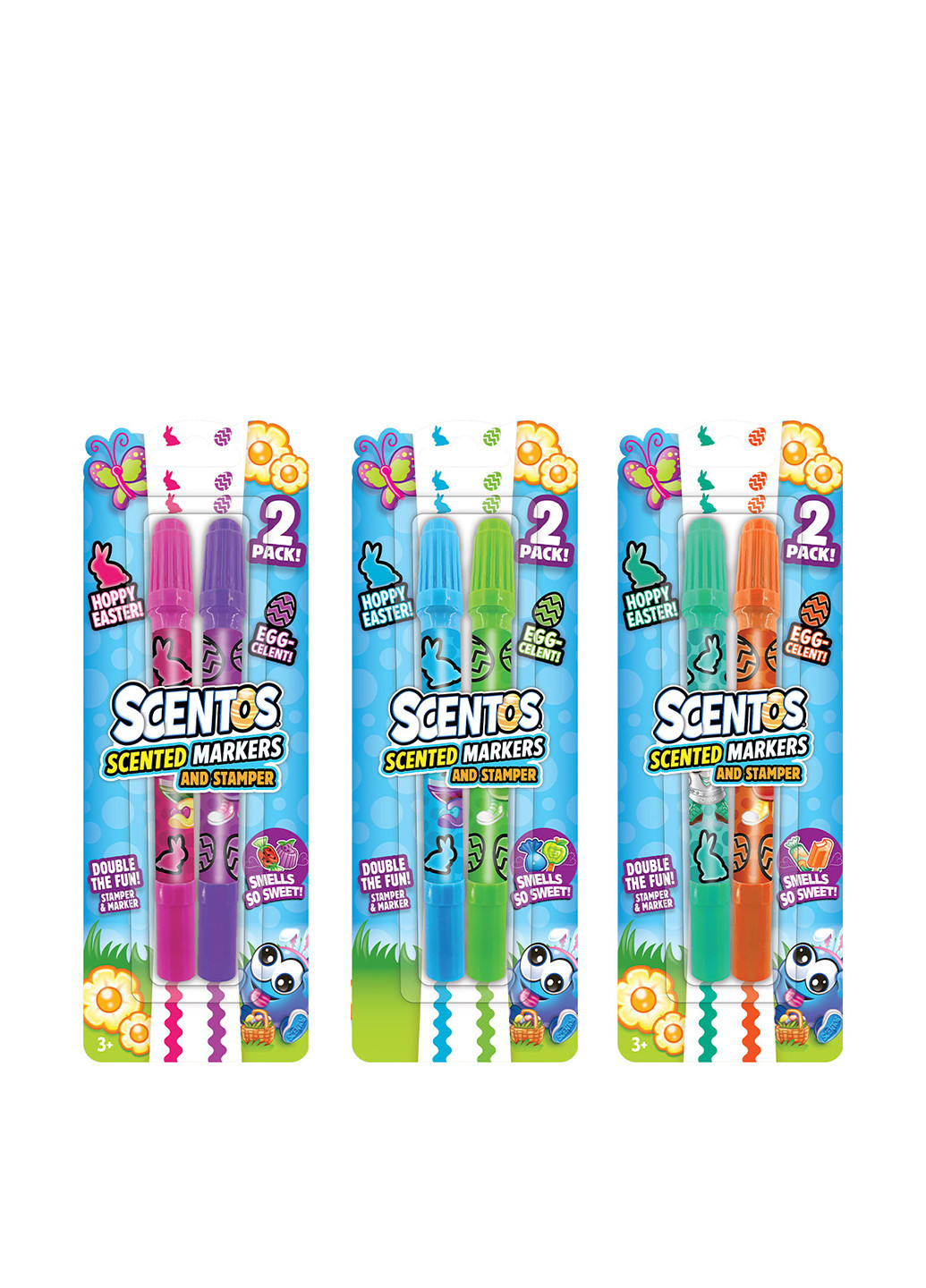 Набор ароматных маркеров Пасхальные краски (2 цвета) Scentos (252447407)