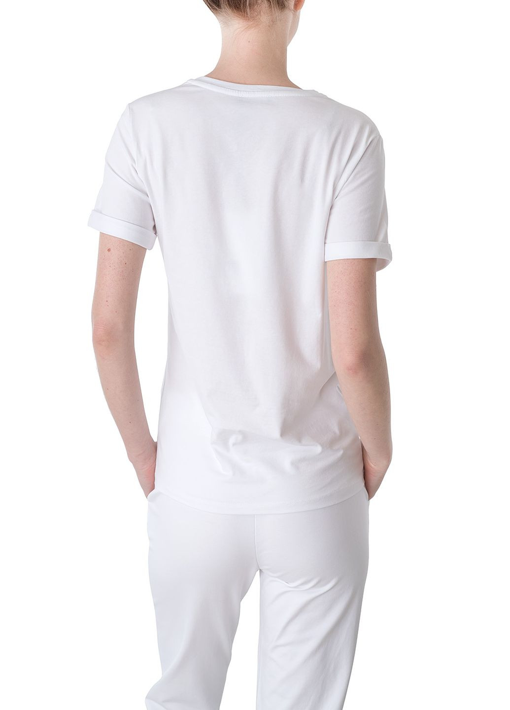 Біла літня футболка Liu Jo