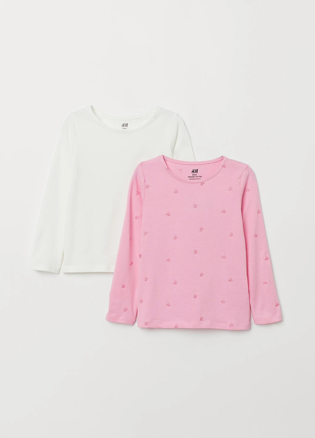 Лонгслив (2 шт.) H&M (186692741)