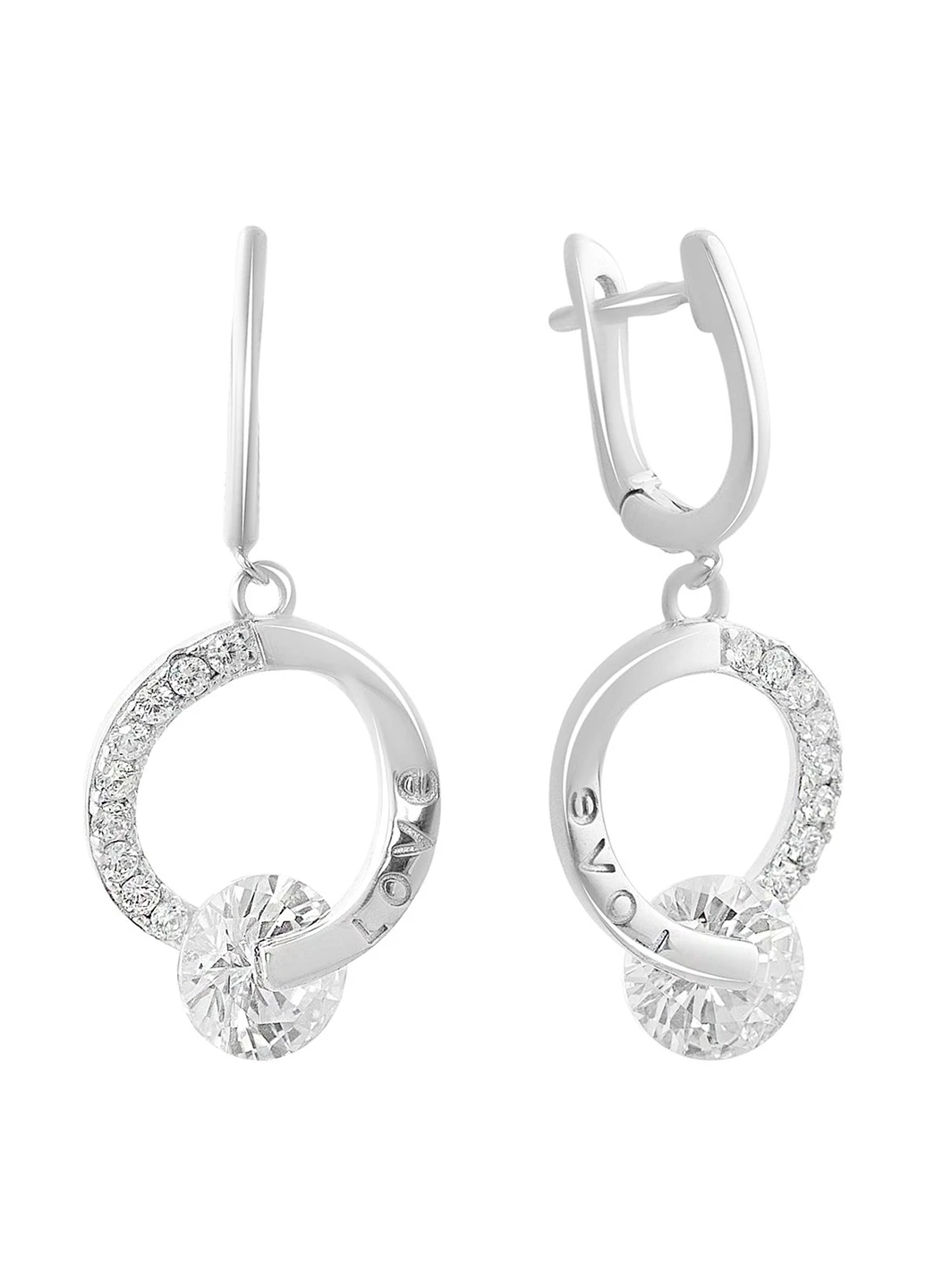 Серьги Silver Flame (307258643)