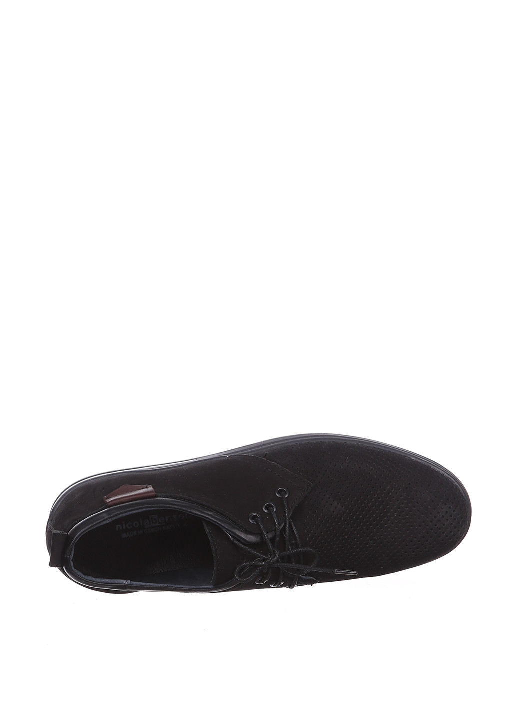 Черные кэжуал туфли Nicola Benson на шнурках