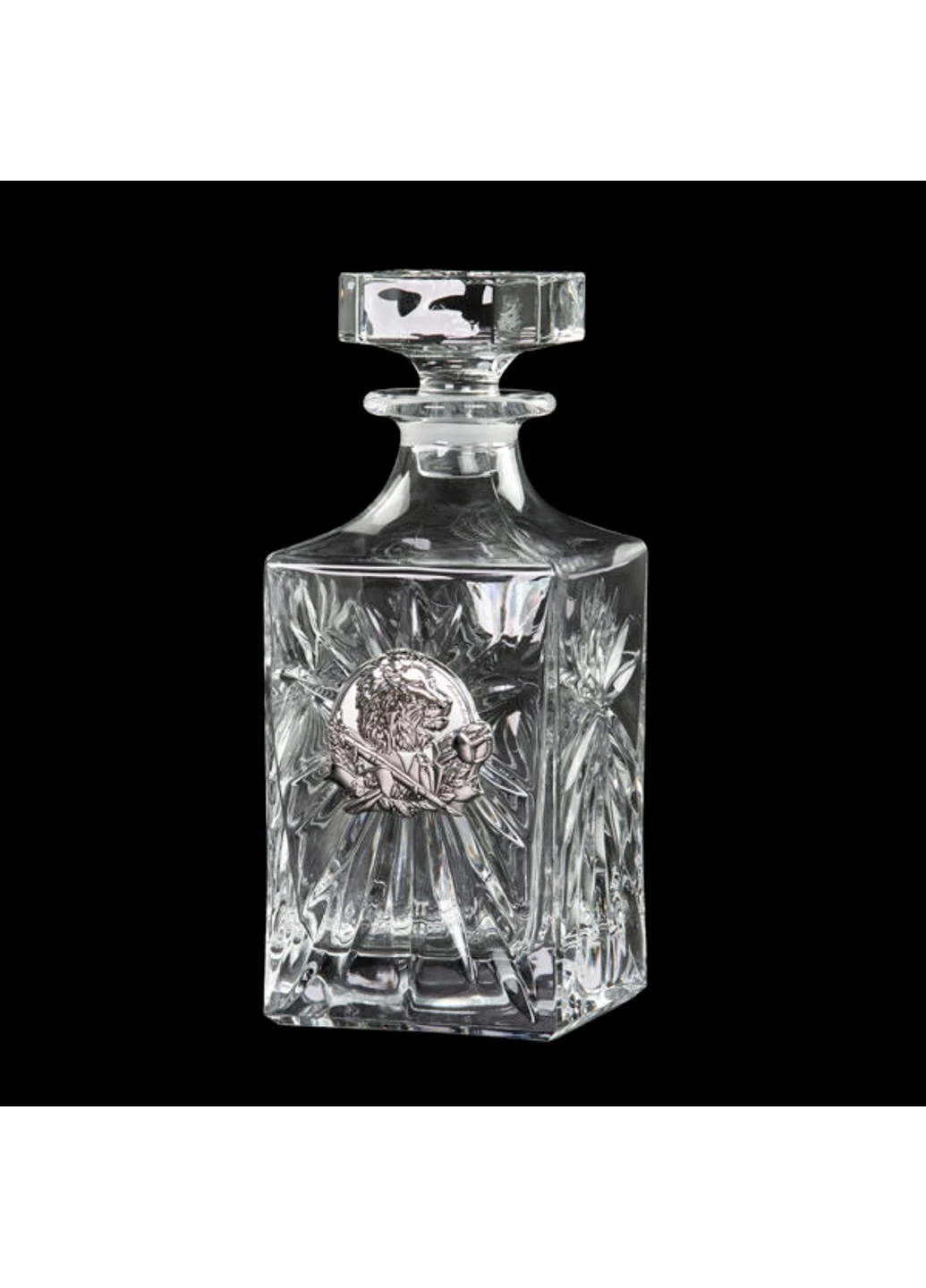 Набор для виски Director's Oasis с серебрянными накладками Boss Crystal (255190864)