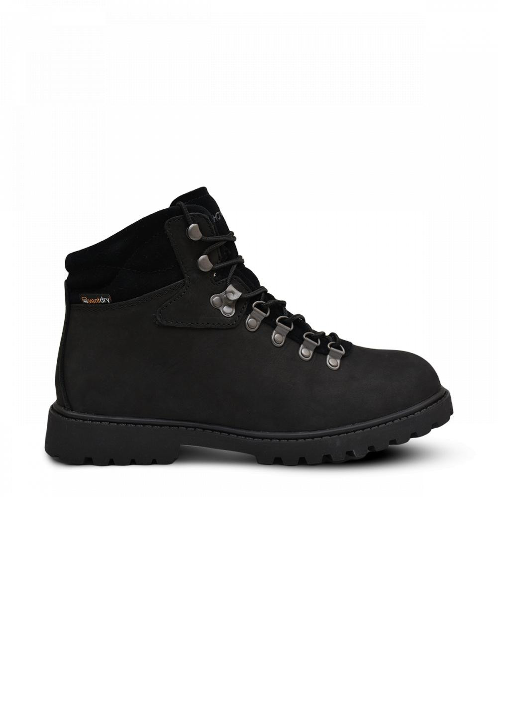 Черные зимние ботинки мужские ls3-black Hotpotato
