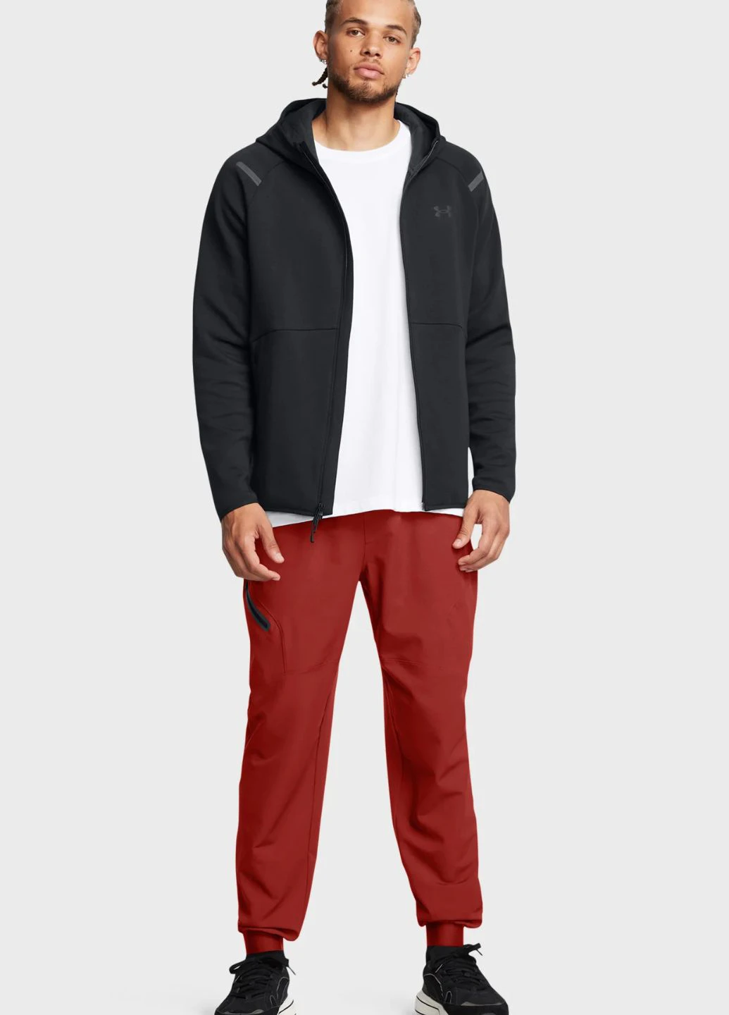 Толстовка UA Unstoppable Flc FZ HD EU 1389352-001 Under Armour /UA Unstoppable Flc FZ HD EU (351373885)