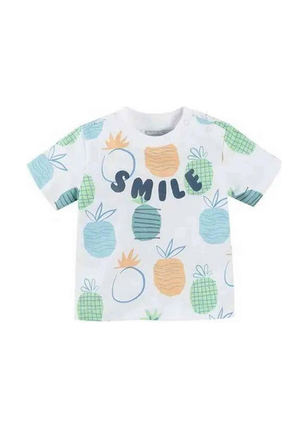 Белая летняя футболка Cool Club