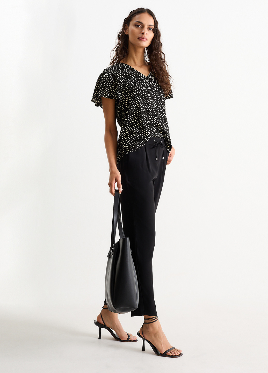 Чёрная блуза C&A