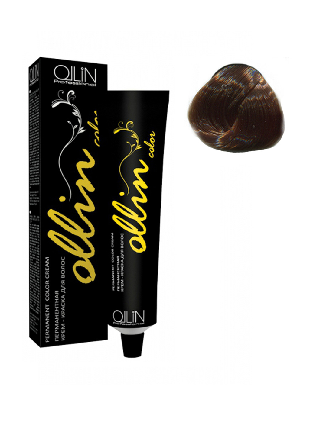 Перманентна крем-фарба для волосся Permanent Color Cream 6/0 Темно-русявий Ollin Professional (88091651)