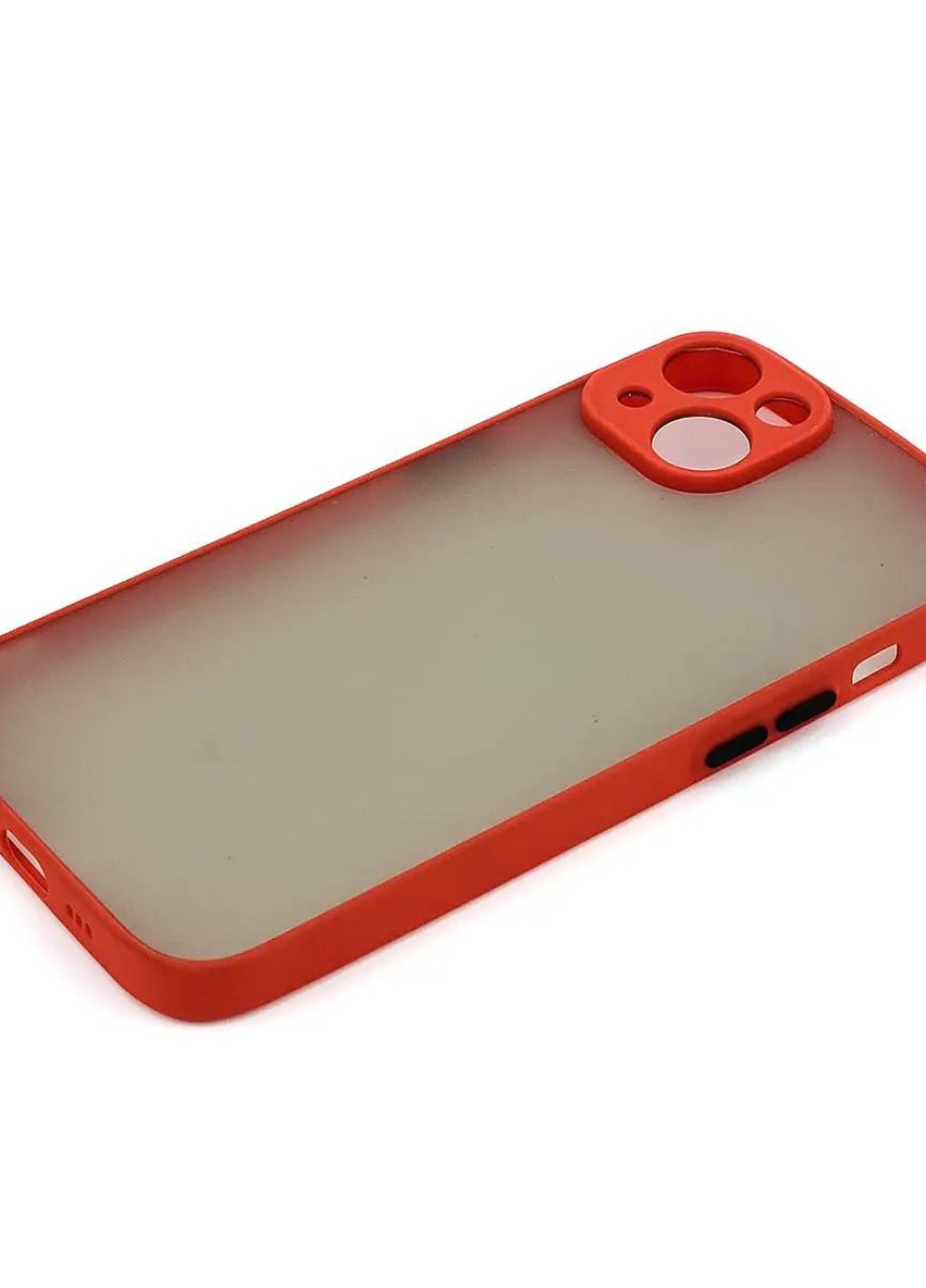 Силиконовый Чехол Накладка Avenger Totu Series Separate Camera Для iPhone 13 Red No Brand (254091306)