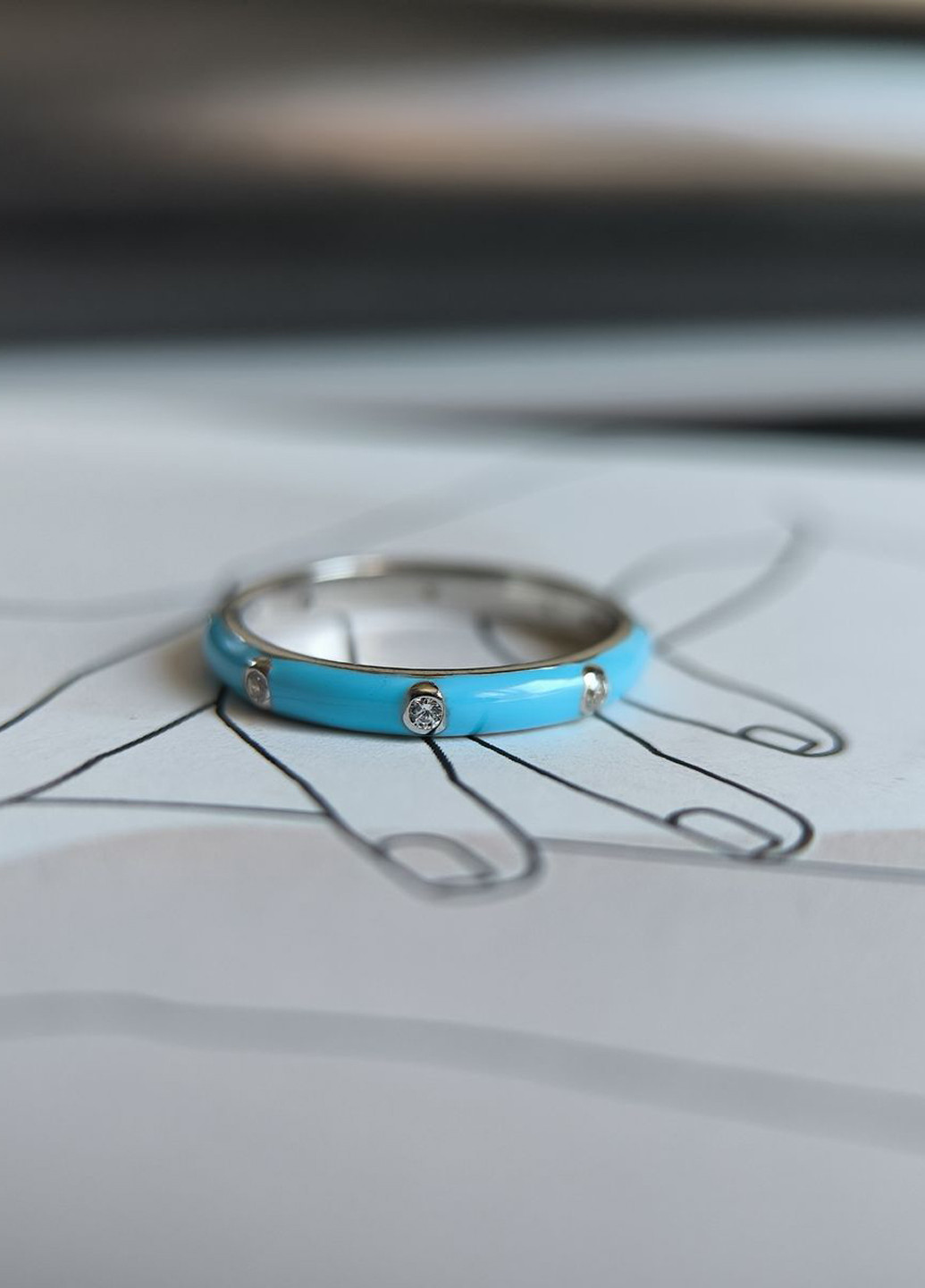 Кольцо Silver Flame (350941428)